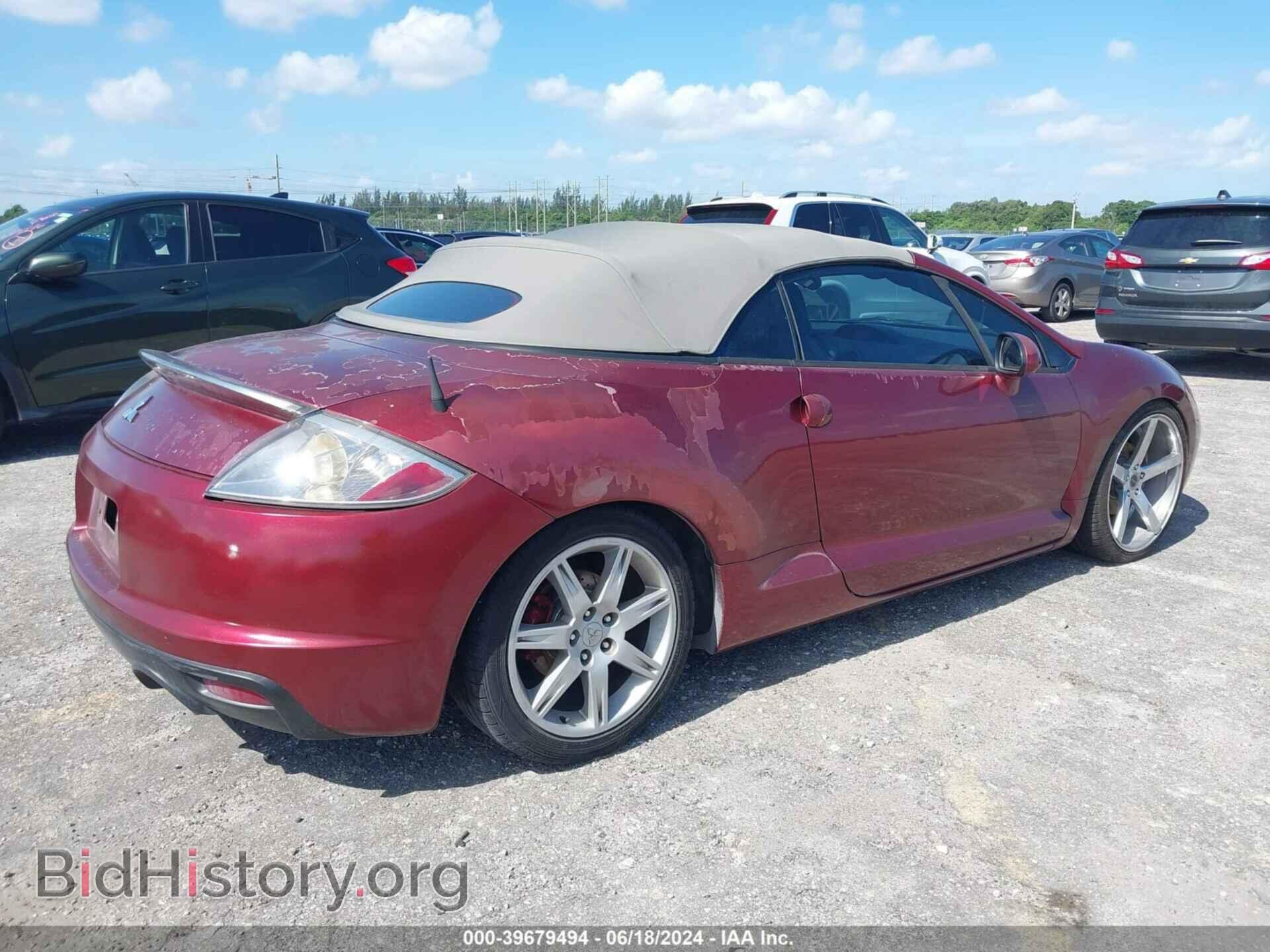 2007 MITSUBISHI ECLIPSE SPYDER - VIN: 4A3AL35T47E005695 - Photo 4