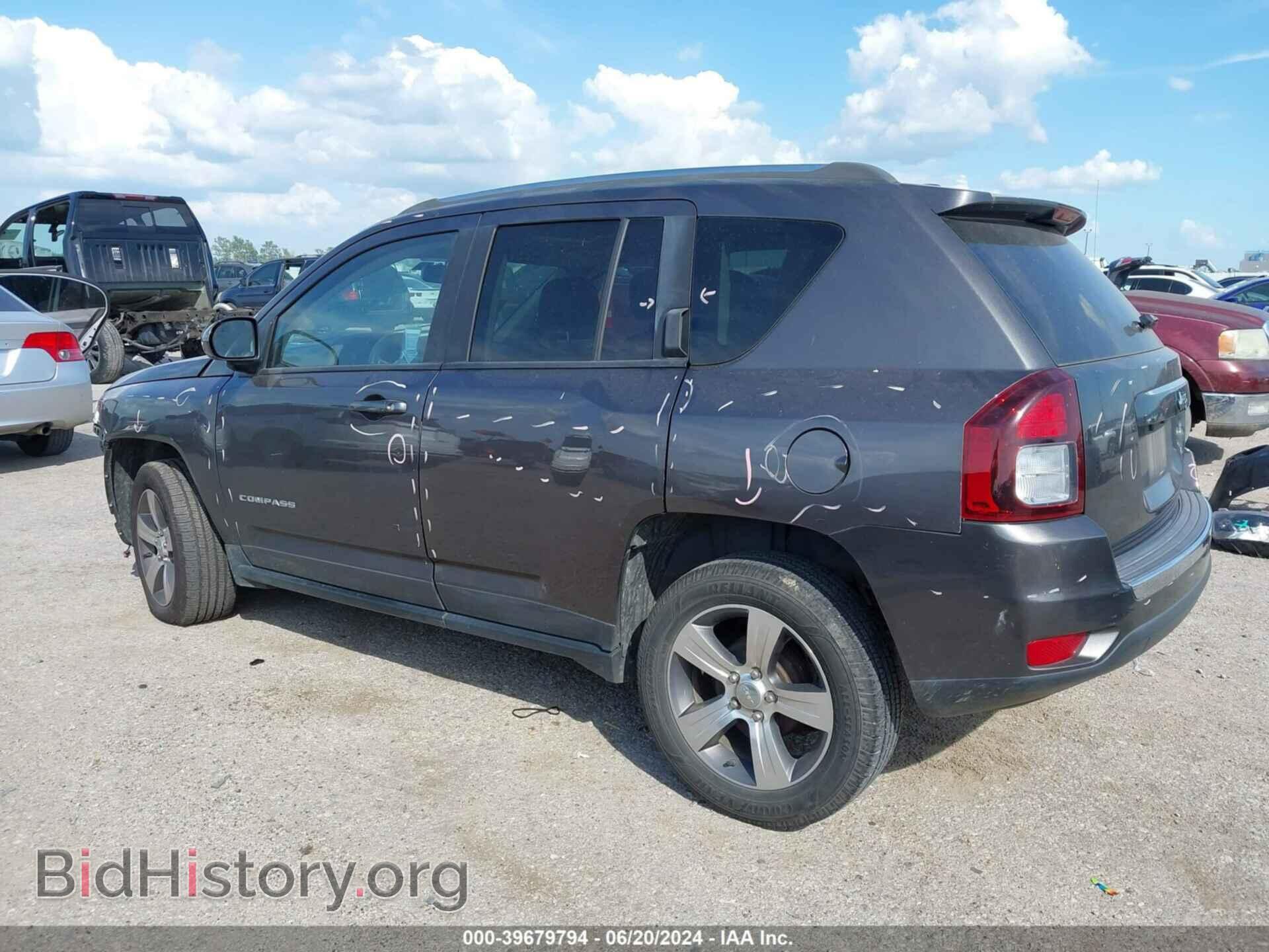 2017 JEEP COMPASS - VIN: 1C4NJCEB3HD189228 - Фото 3