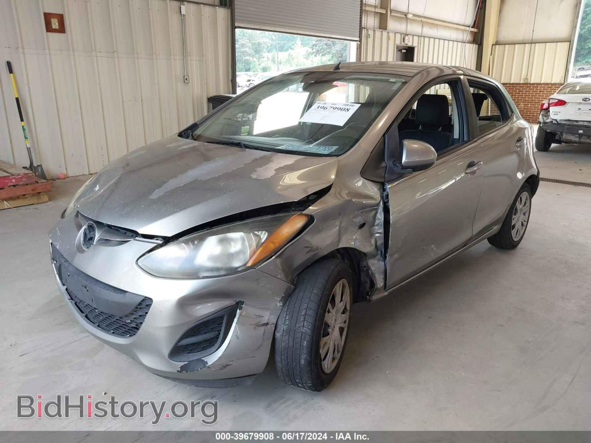 2012 MAZDA MAZDA2 - VIN: JM1DE1KY7C0139395 - Фото 2