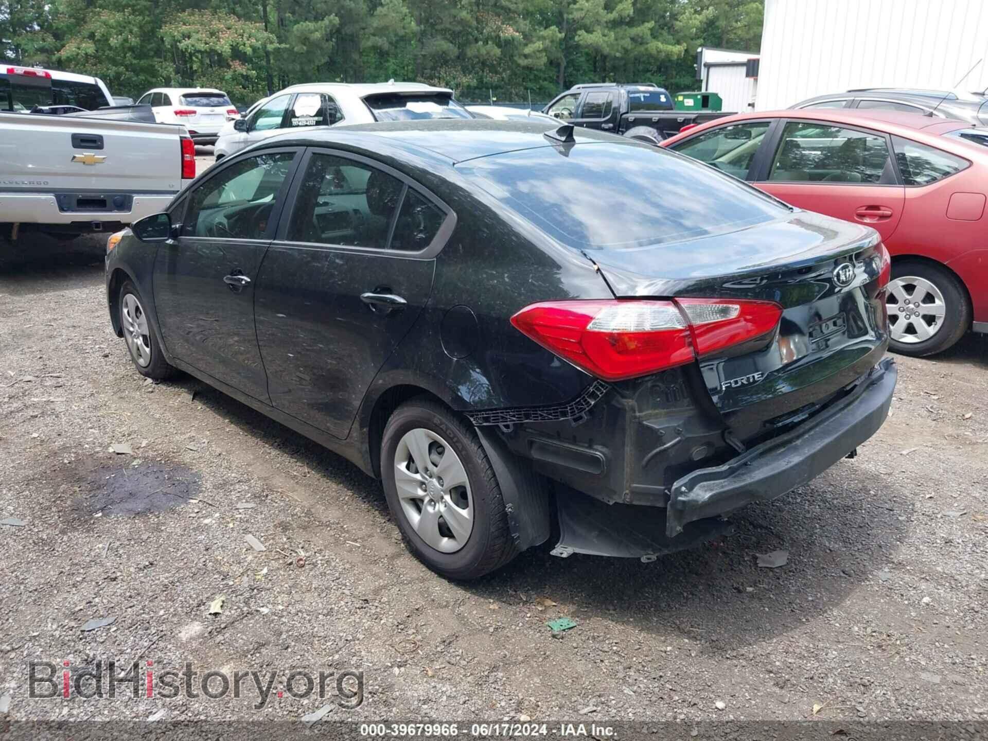 2016 KIA FORTE - VIN: KNAFK4A61G5614404 - Фото 3