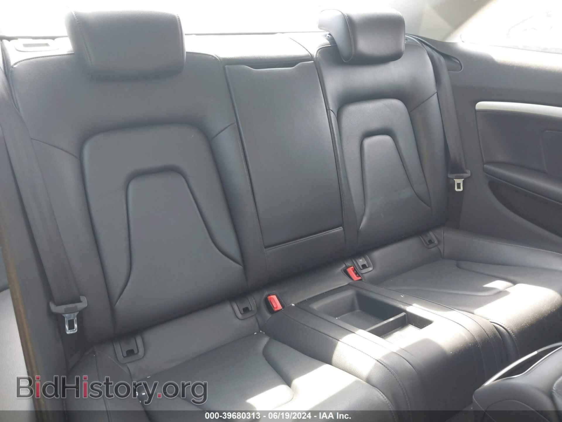 2012 AUDI A5 - VIN: WAUCFAFR4CA001428 - Фото 8
