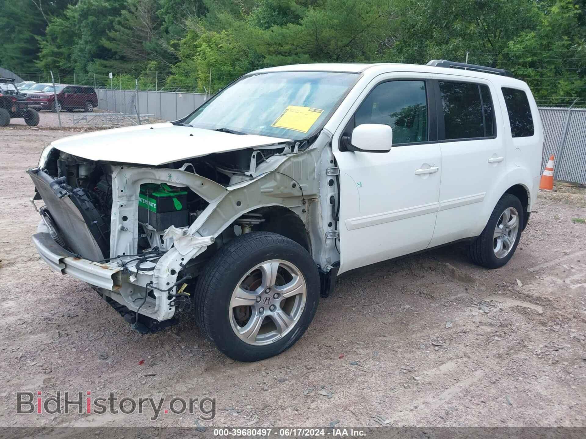 2012 HONDA PILOT - VIN: 5FNYF4H78CB070507 - Photo 2