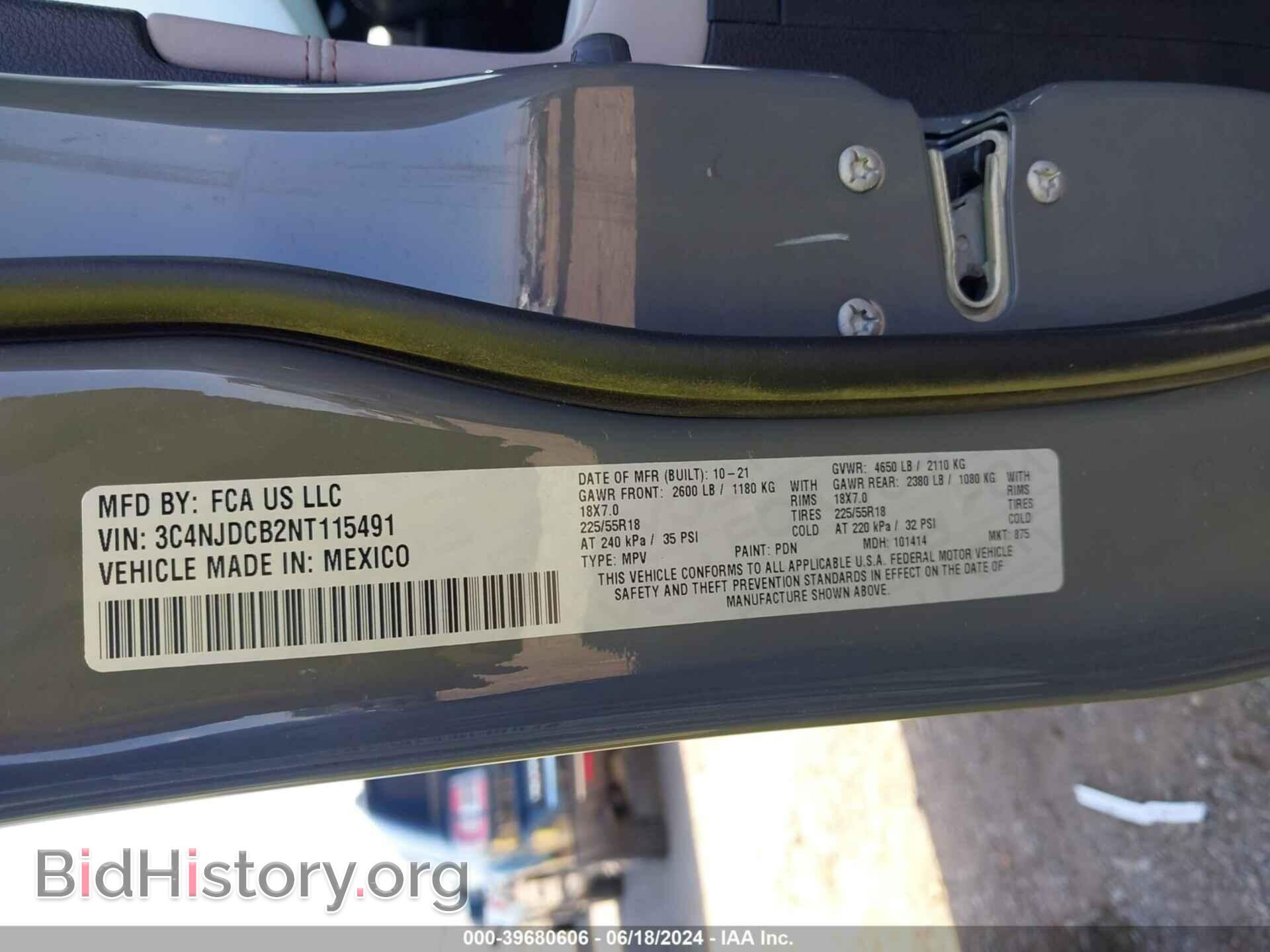 2022 JEEP COMPASS - VIN: 3C4NJDCB2NT115491 - Фото 9