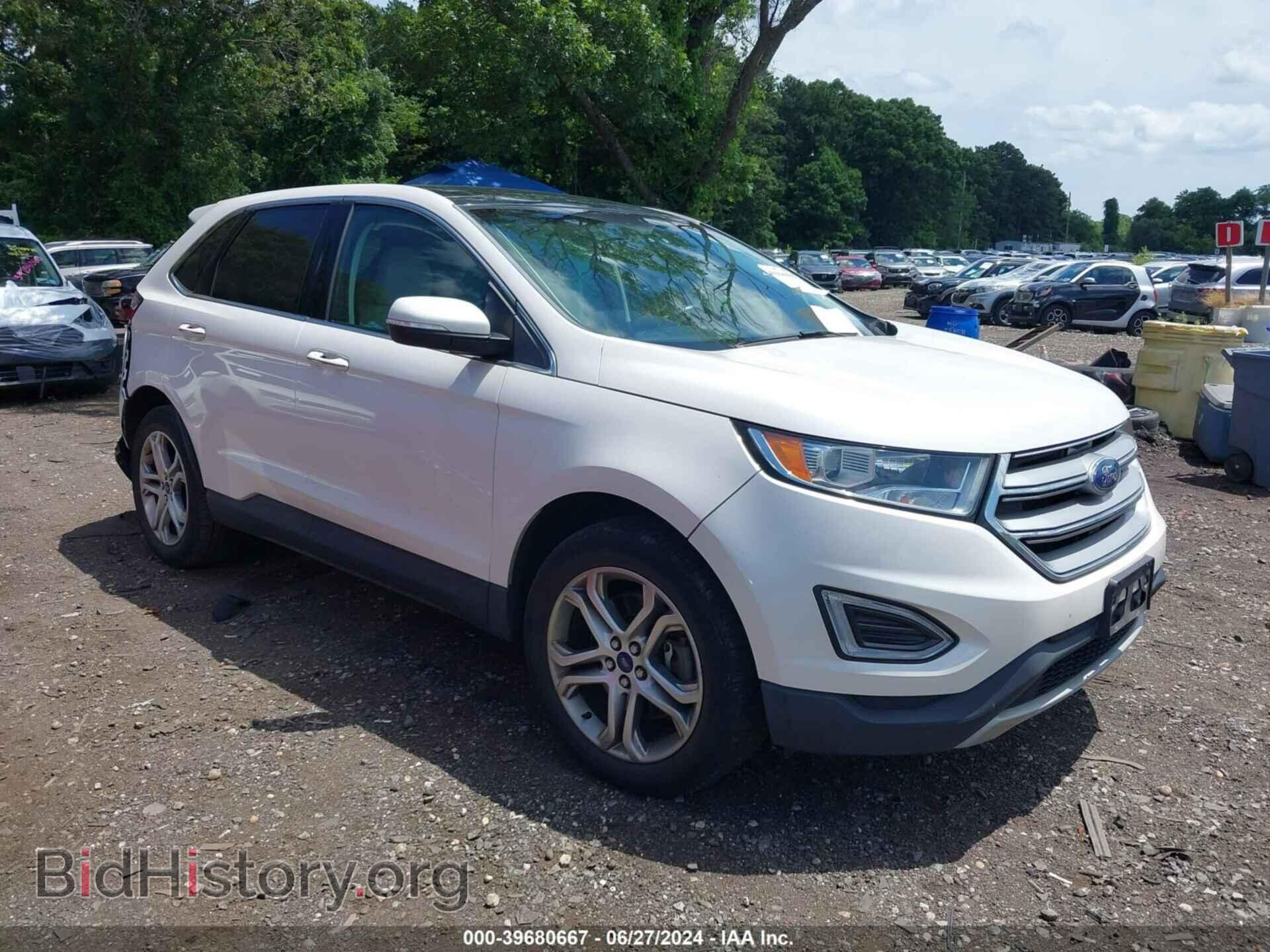 Фотография 2FMTK4K80FBB24449 - FORD EDGE 2015