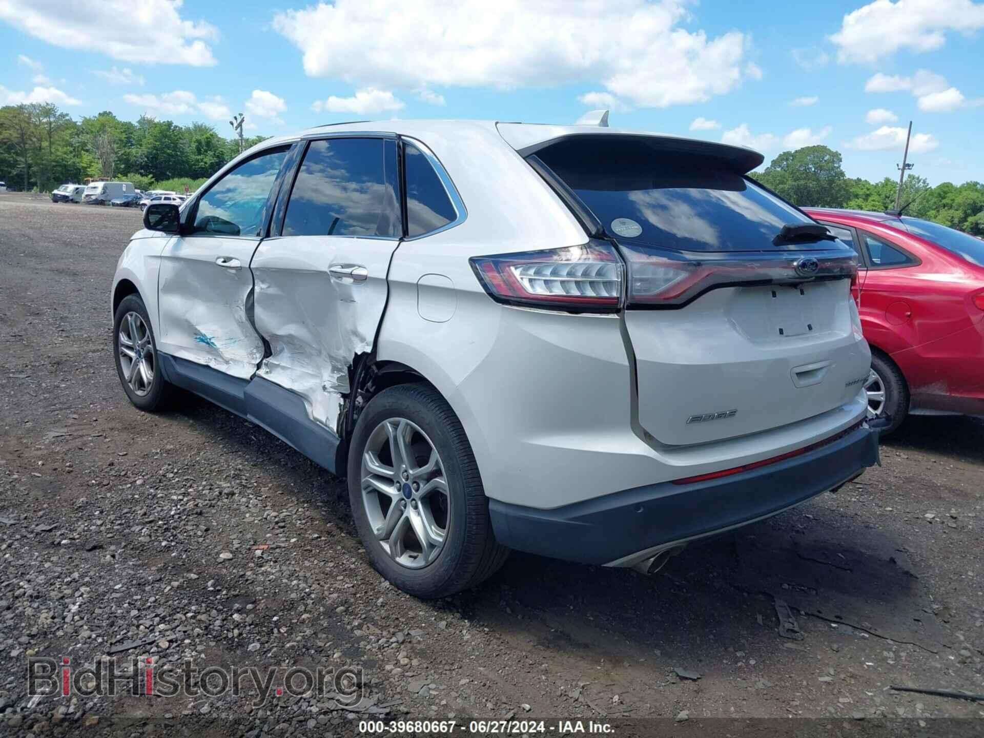2015 FORD EDGE - VIN: 2FMTK4K80FBB24449 - Фото 3