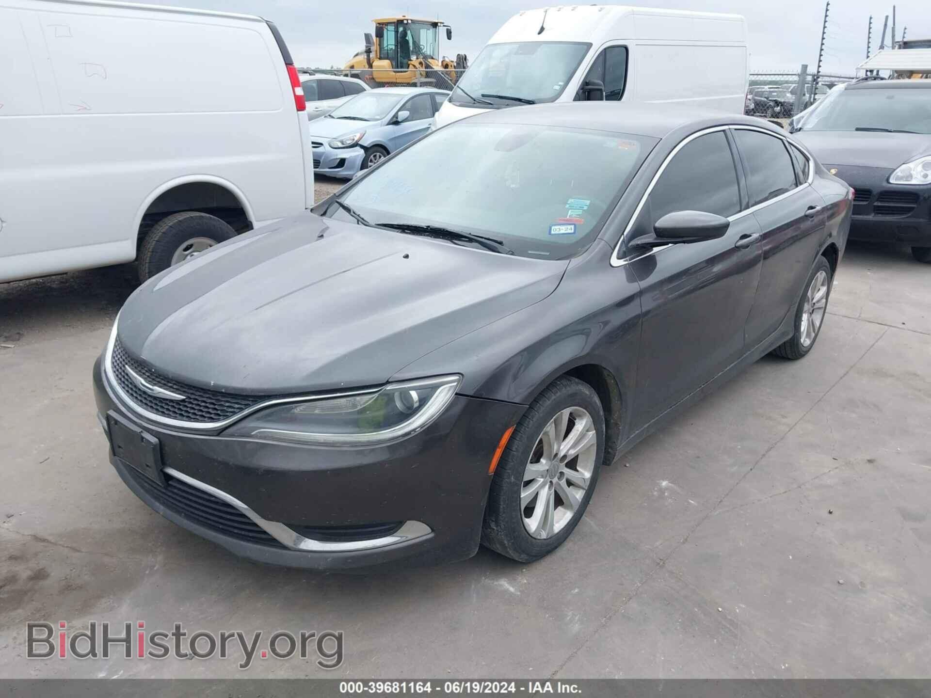 2016 CHRYSLER 200 - VIN: 1C3CCCABXGN126809 - Фото 2