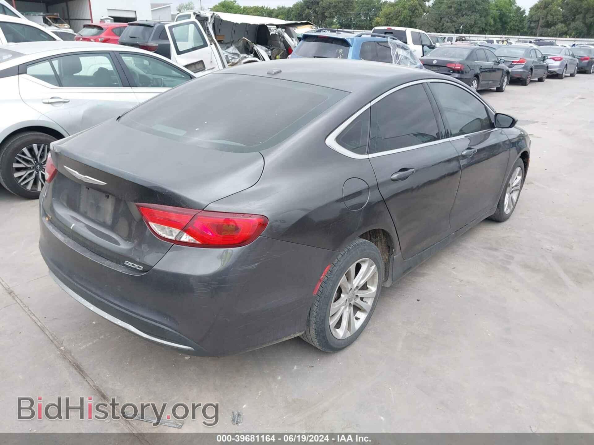 2016 CHRYSLER 200 - VIN: 1C3CCCABXGN126809 - Фото 4