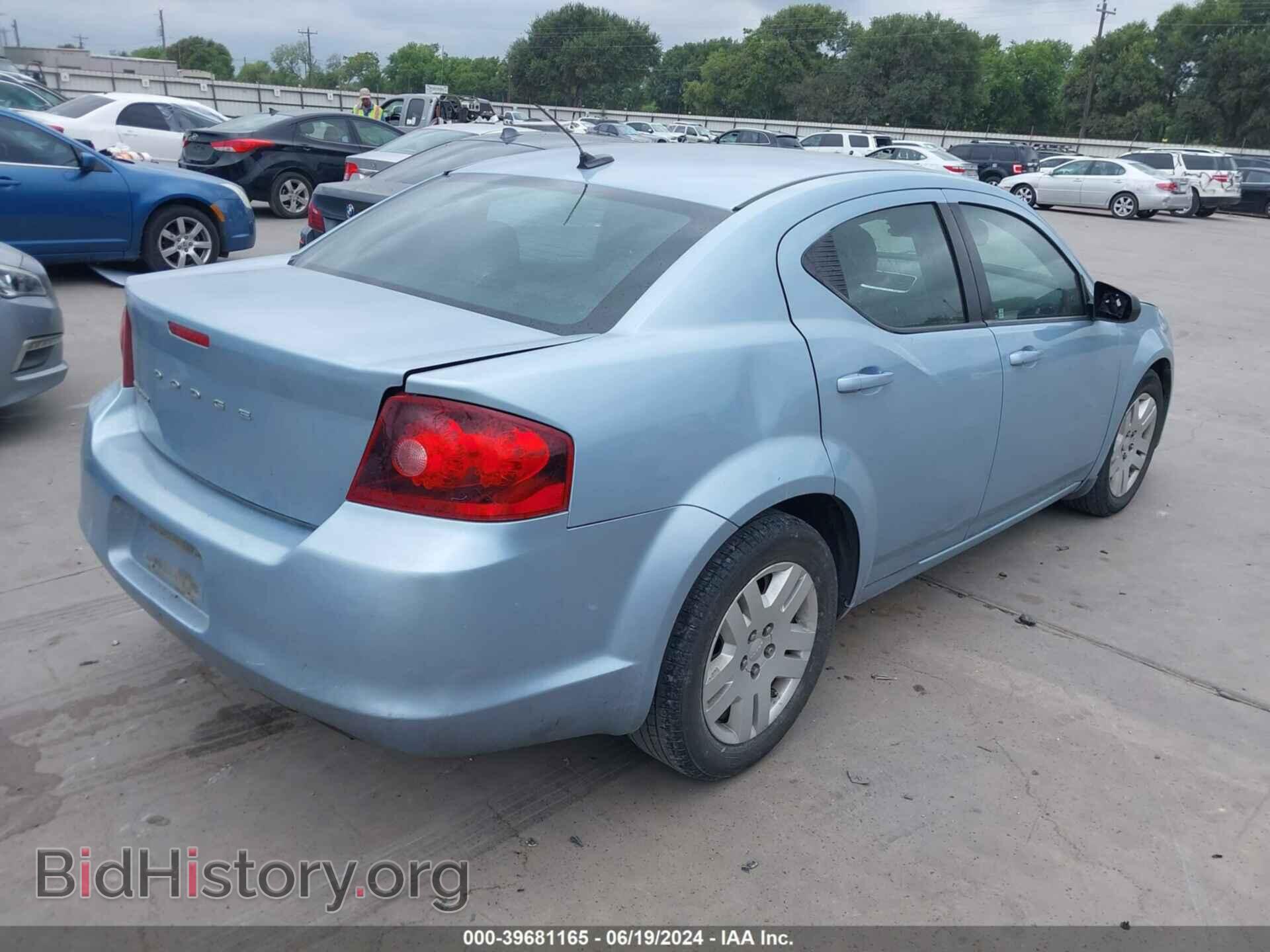 2013 DODGE AVENGER - VIN: 1C3CDZABXDN547909 - Фото 4