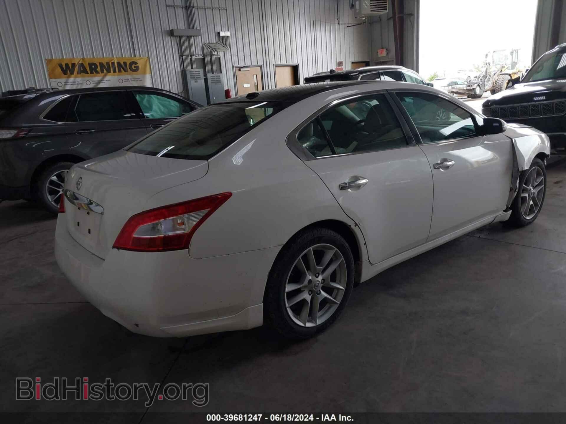2009 NISSAN MAXIMA - VIN: 1N4AA51E69C819217 - Фото 4