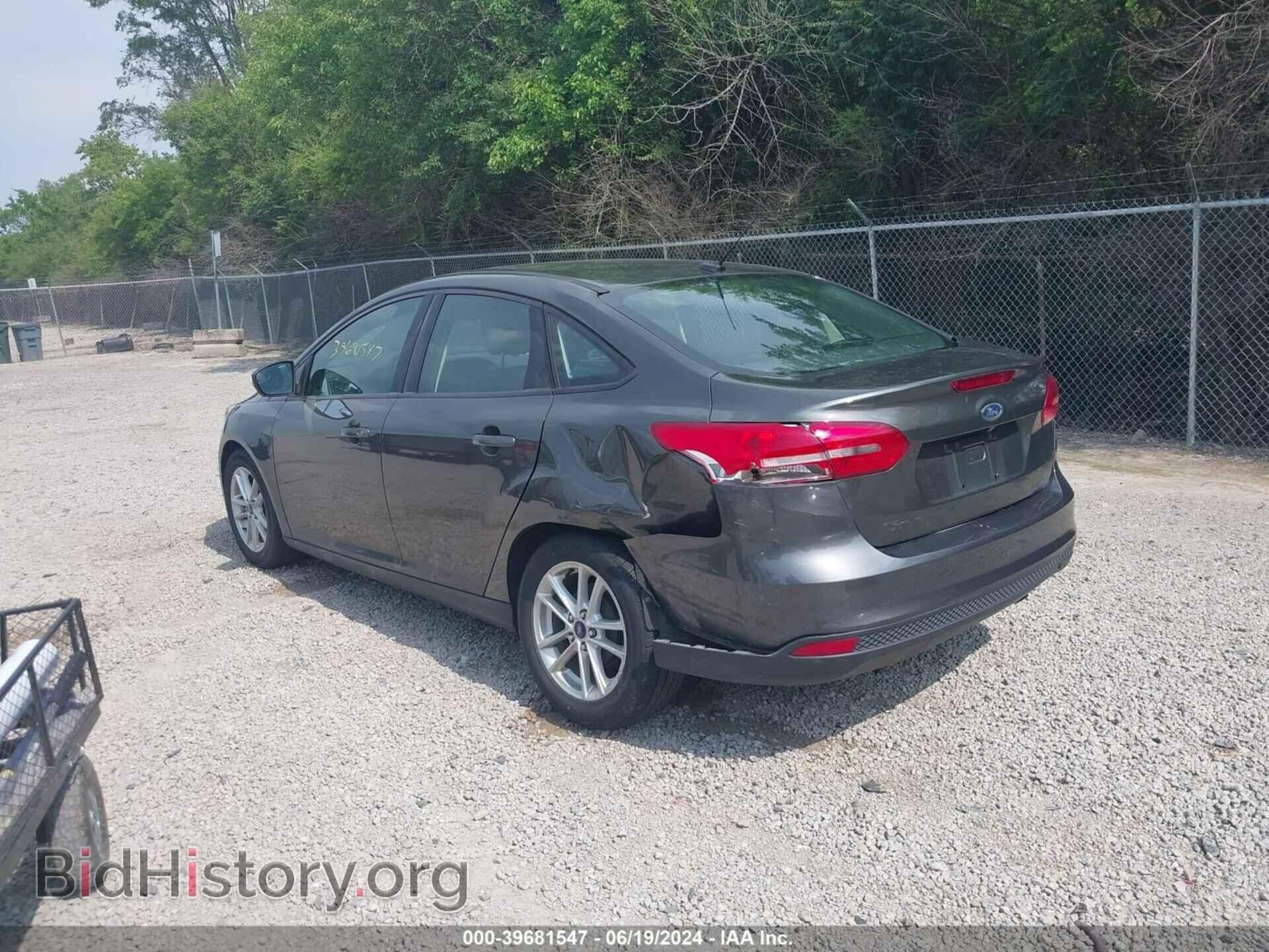 2016 FORD FOCUS - VIN: 1FADP3F24GL358806 - Фото 3