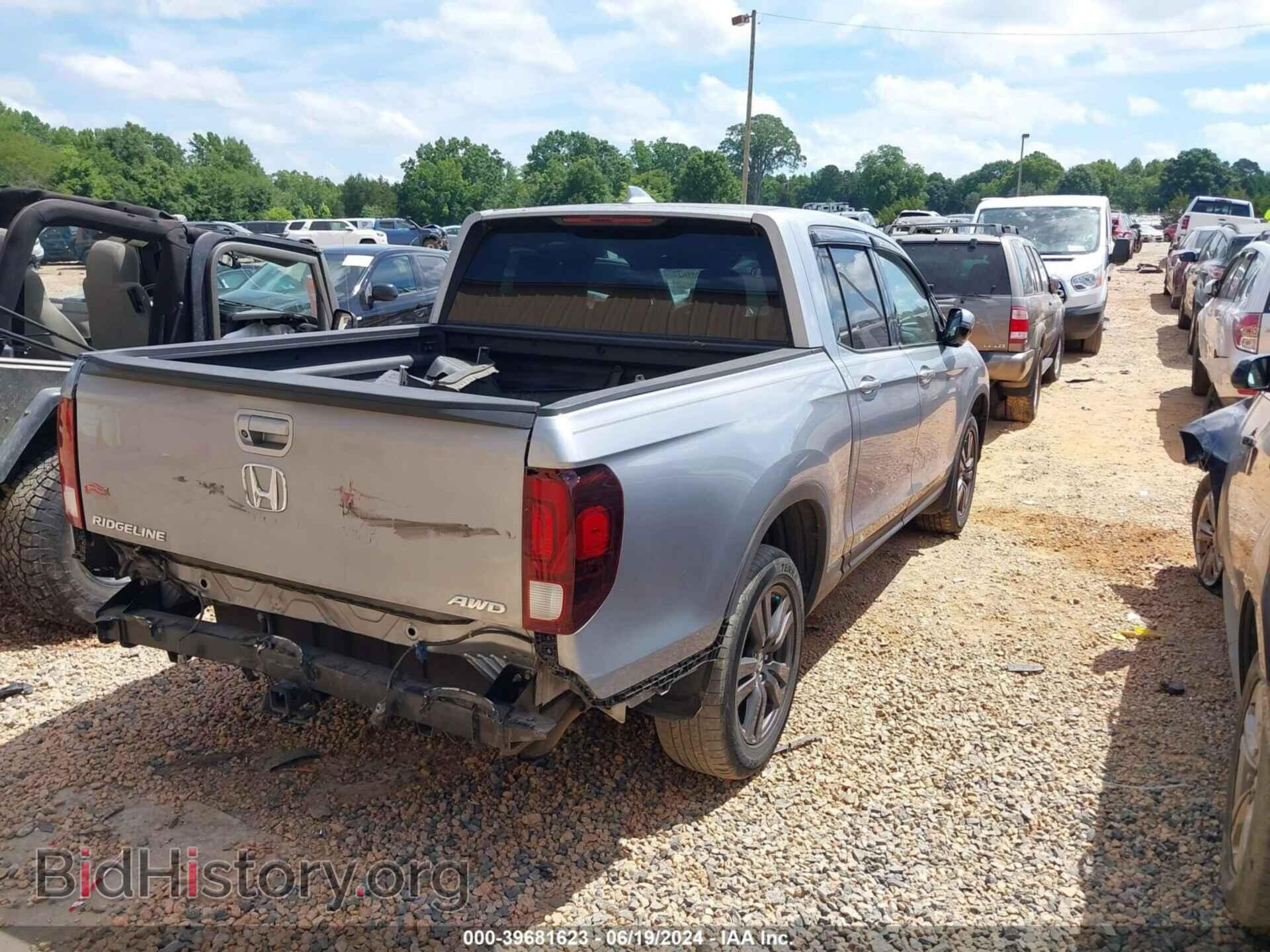 2019 HONDA RIDGELINE - VIN: 5FPYK3F12KB002004 - Фото 4
