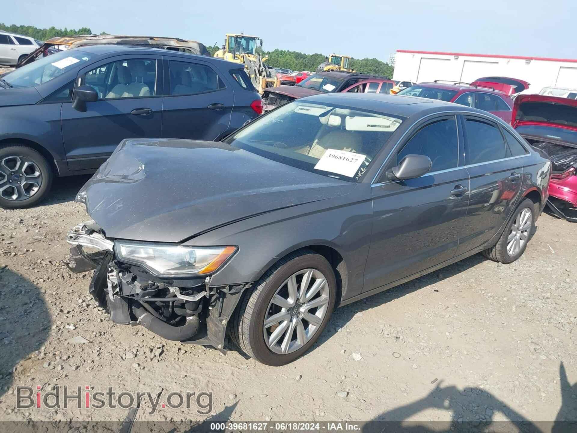 2014 AUDI A6 - VIN: WAUGFAFC3EN004037 - Фото 2