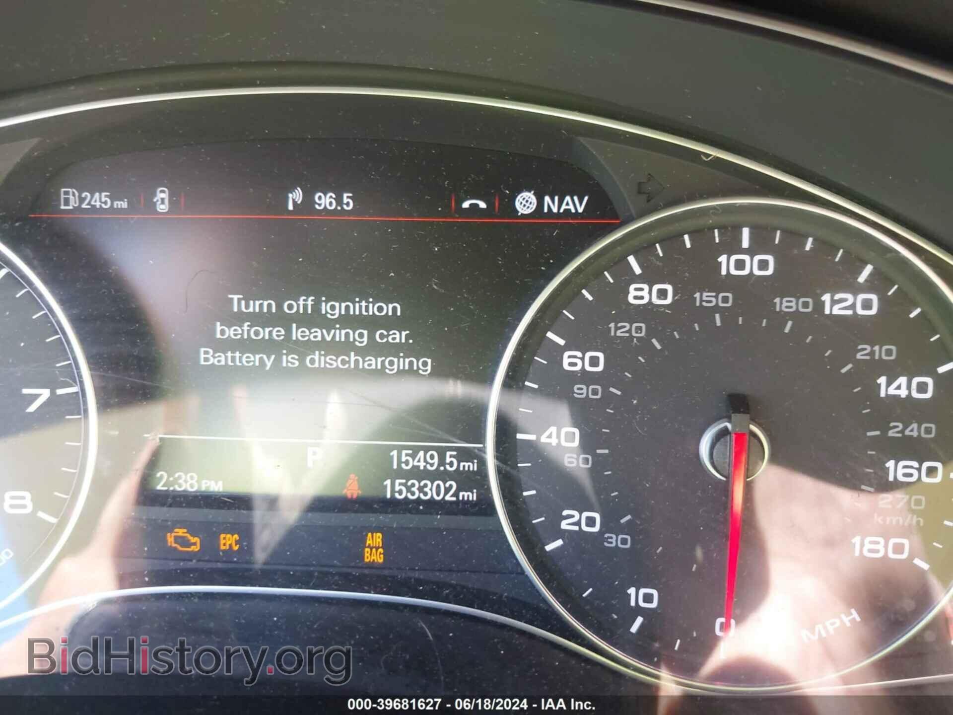 2014 AUDI A6 - VIN: WAUGFAFC3EN004037 - Фото 16