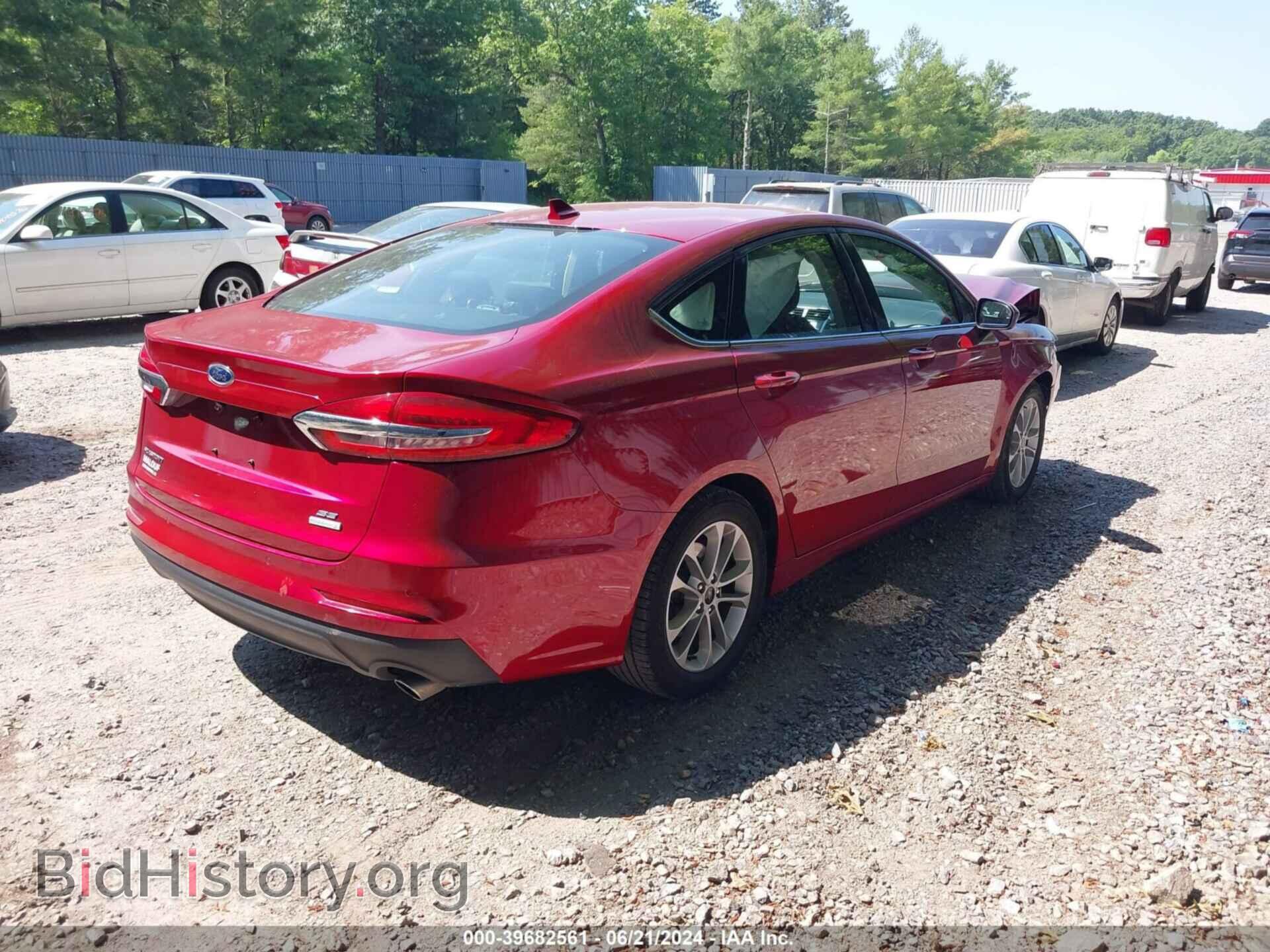 2019 FORD FUSION - VIN: 3FA6P0HD2KR245548 - Фото 4