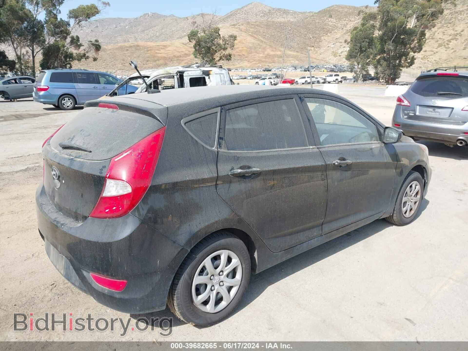 2012 HYUNDAI ACCENT - VIN: KMHCT5AE1CU038079 - Фото 4