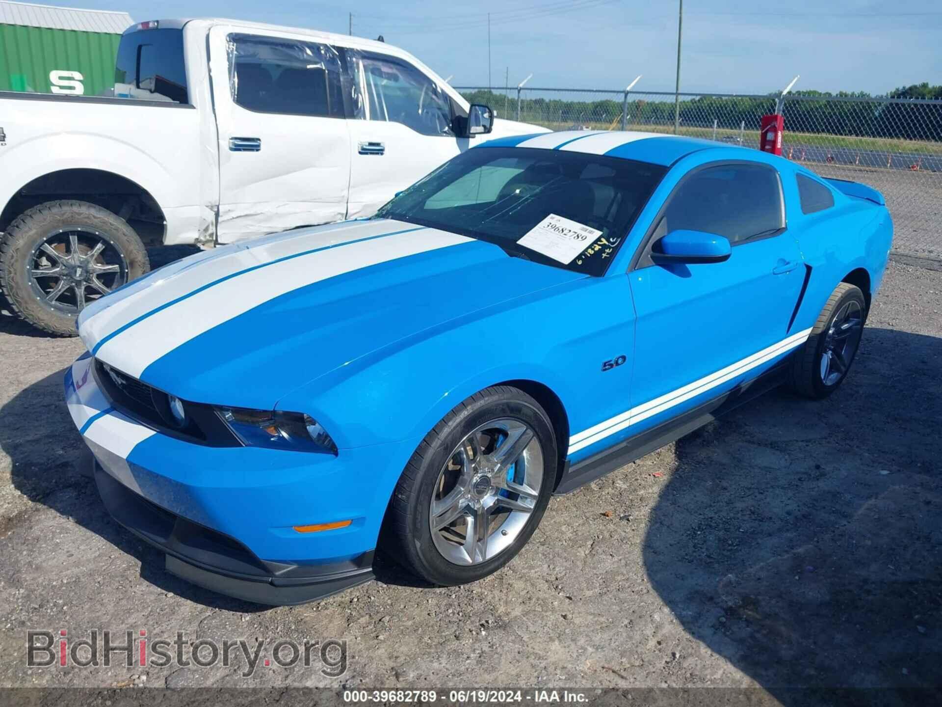 2012 FORD MUSTANG - VIN: 1ZVBP8CF4C5255287 - Фото 2