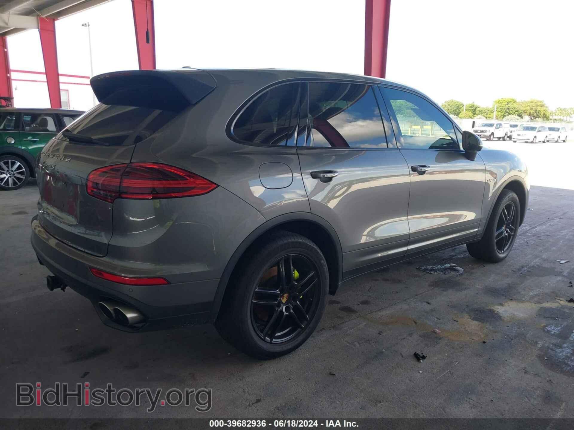 2016 PORSCHE CAYENNE E-HYBRID - VIN: WP1AE2A27GLA60852 - Фото 4