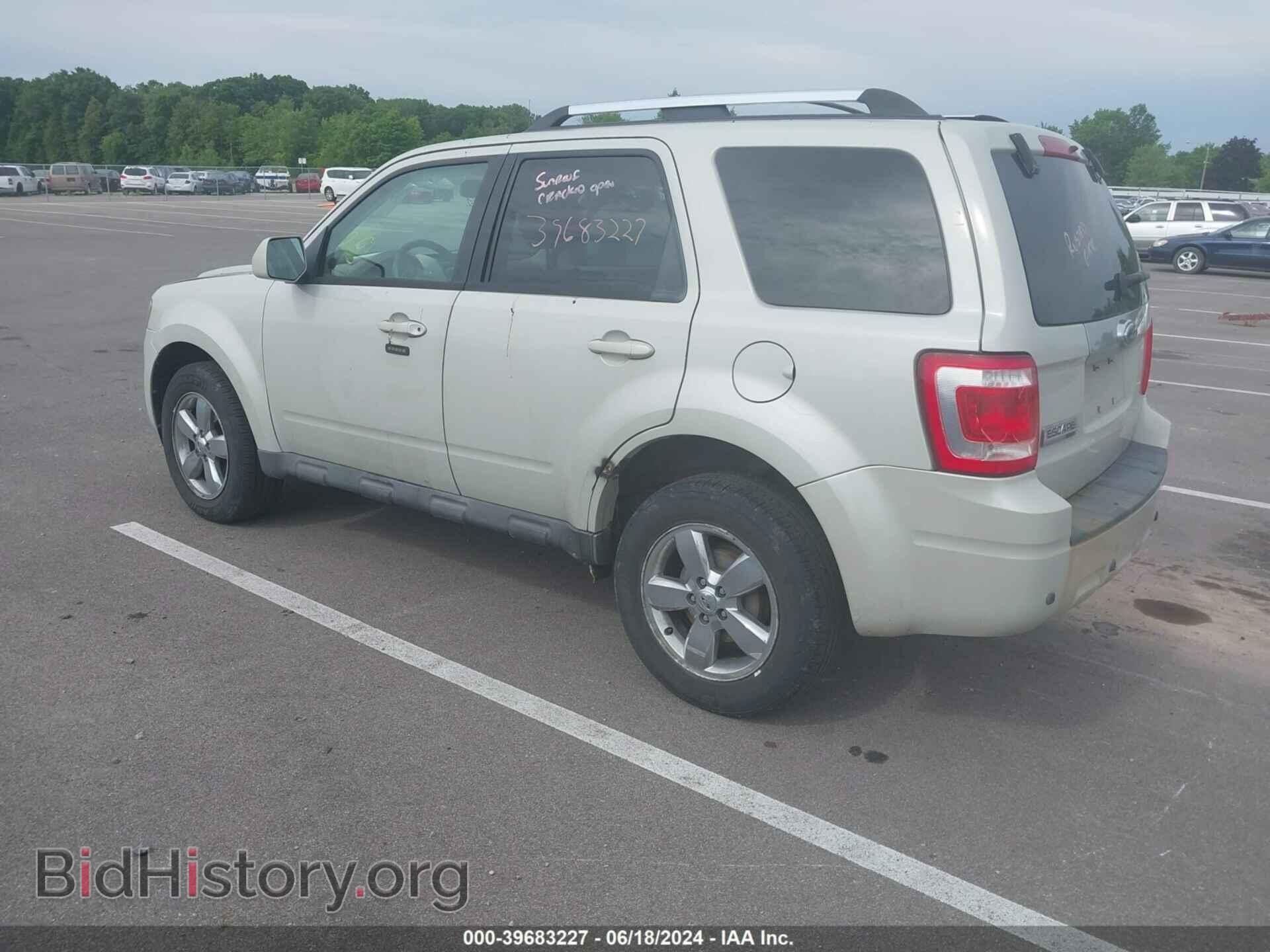2009 FORD ESCAPE - VIN: 1FMCU04789KC81437 - Фото 3