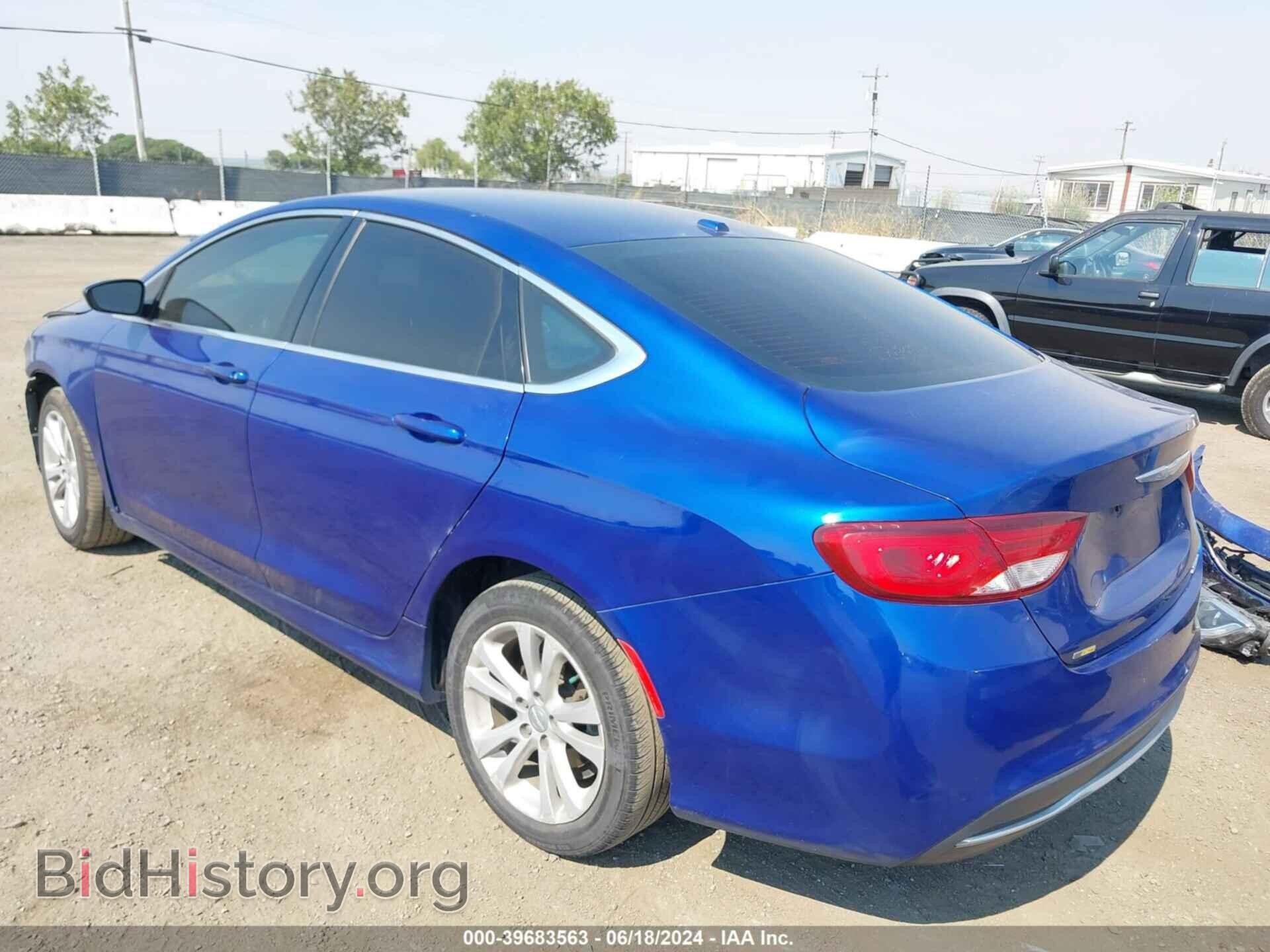 2015 CHRYSLER 200 - VIN: 1C3CCCABXFN590679 - Фото 3