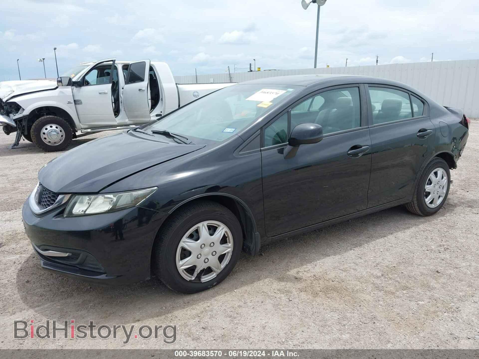 2013 HONDA CIVIC - VIN: 19XFB2F55DE044141 - Фото 2