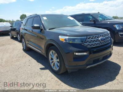 2021 Ford EXPLORER Limited, black — VIN 1FMSK8FH9MGB33623, IAAI
