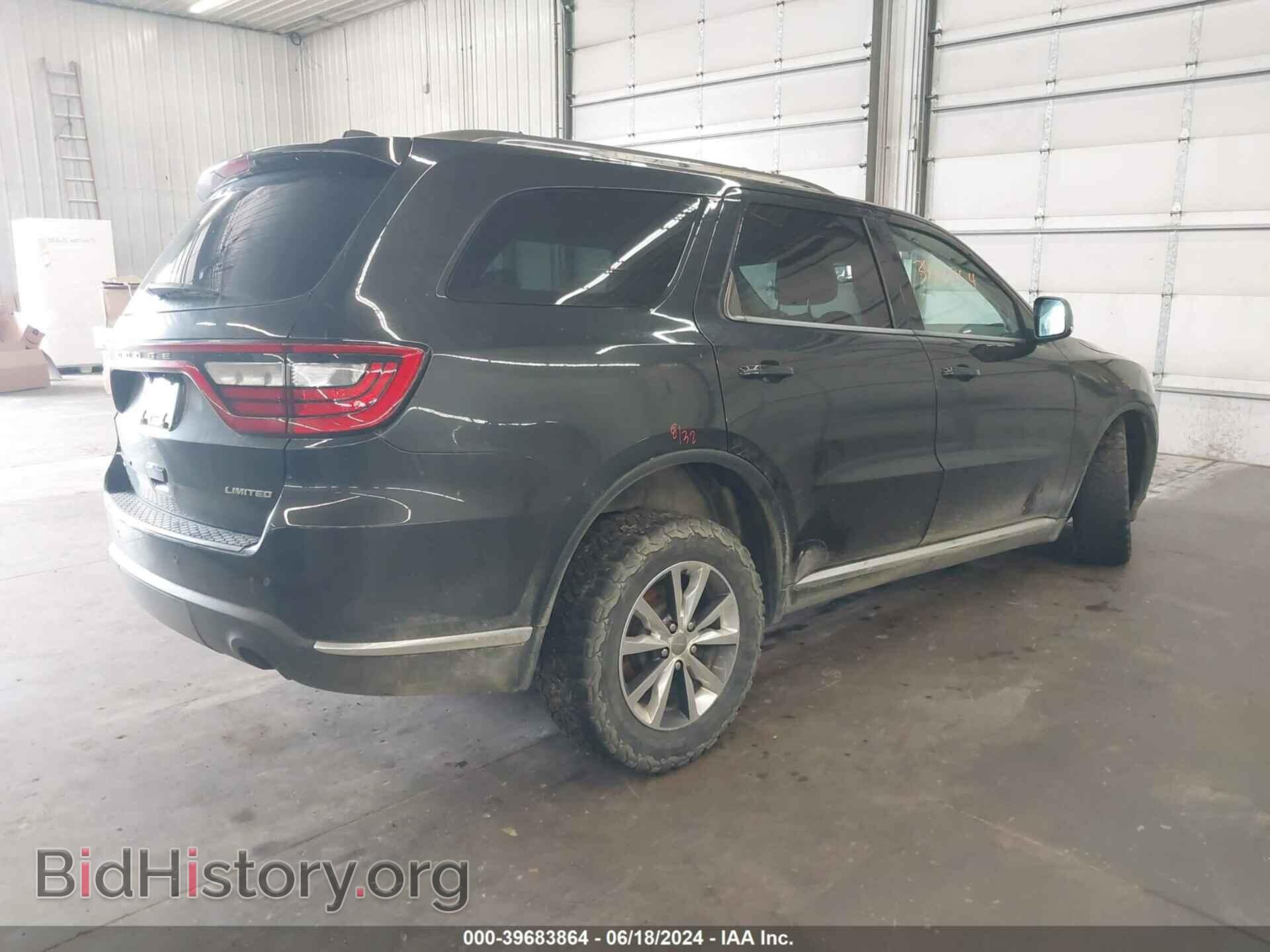 2016 DODGE DURANGO - VIN: 1C4RDJDG0GC484317 - Фото 4