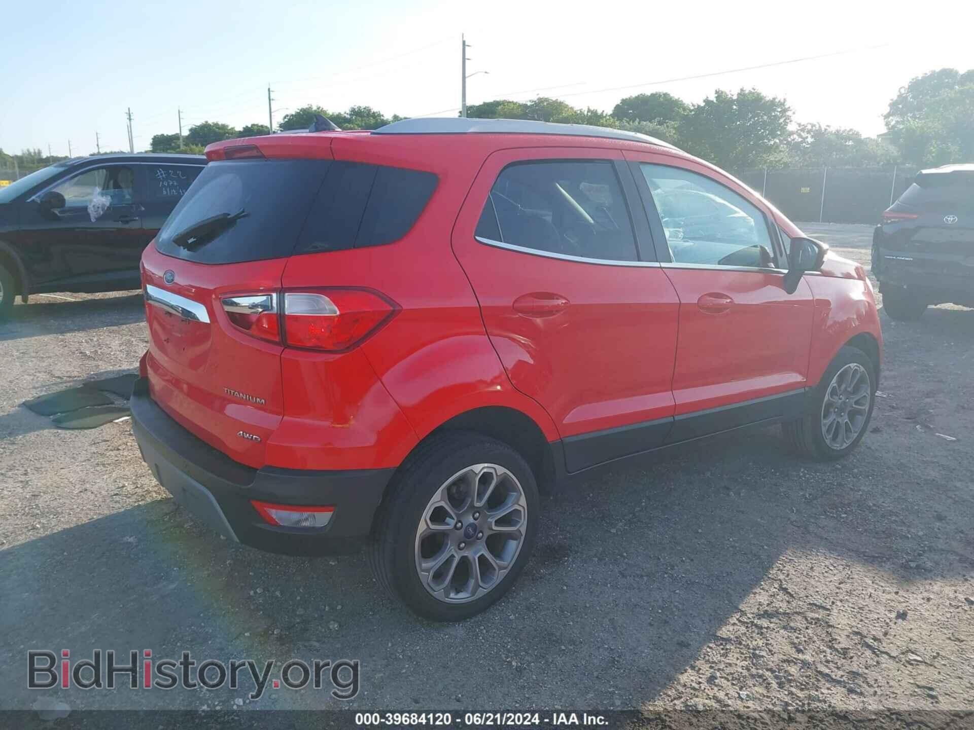 2019 FORD ECOSPORT - VIN: MAJ6S3KL5KC279403 - Фото 4