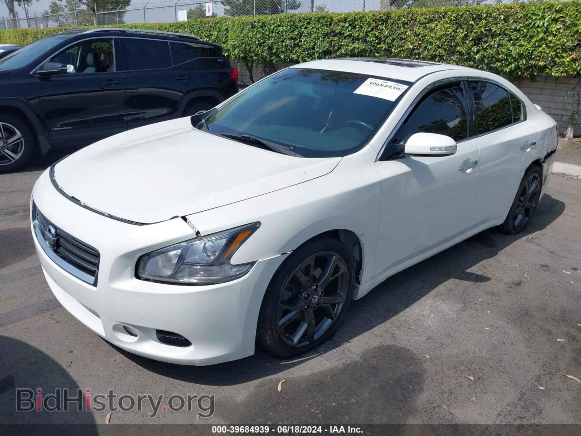 2014 NISSAN MAXIMA - VIN: 1N4AA5AP2EC442865 - Фото 2