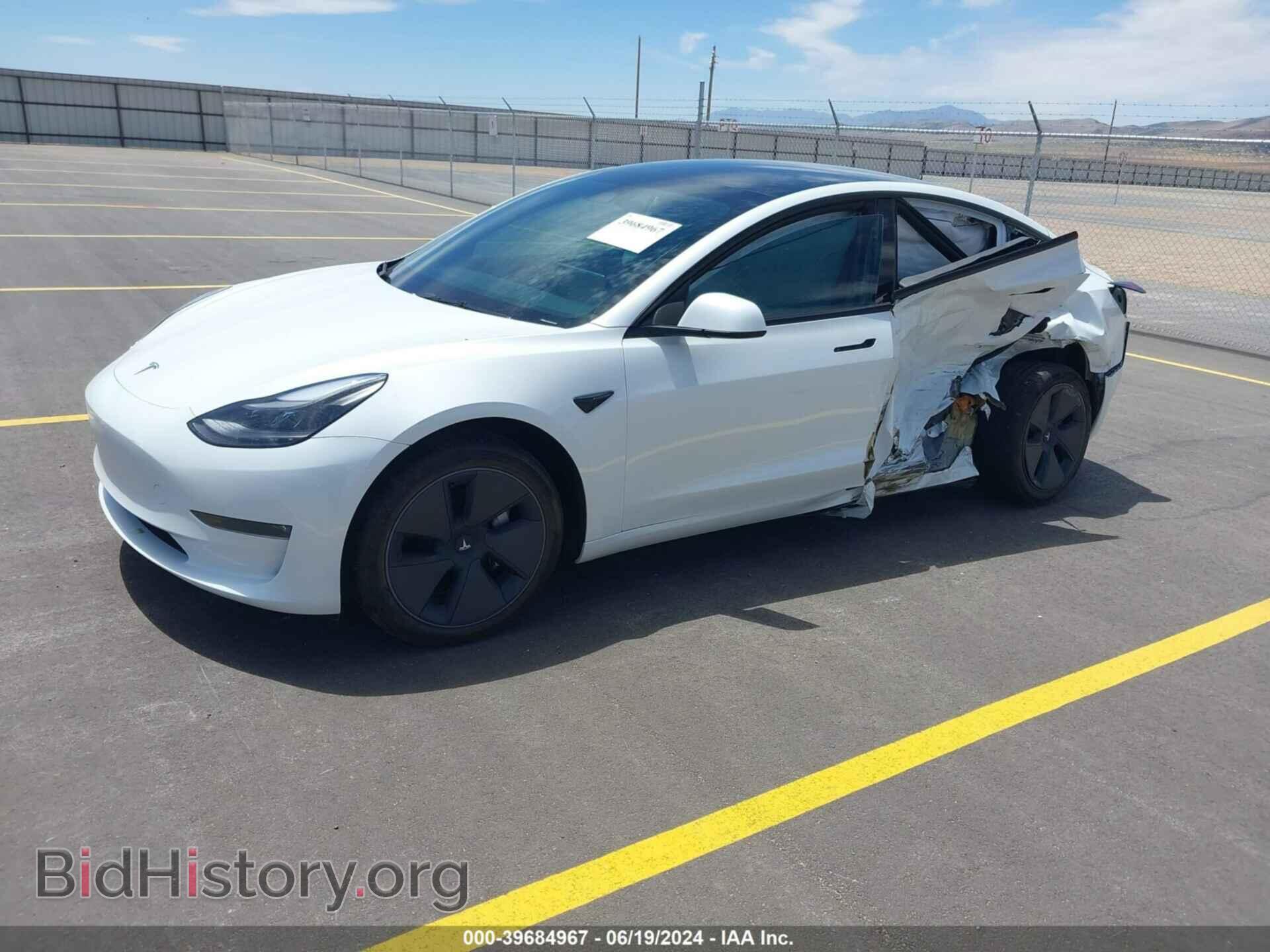 2023 TESLA MODEL 3 - VIN: 5YJ3E1EB4PF604192 - Фото 2