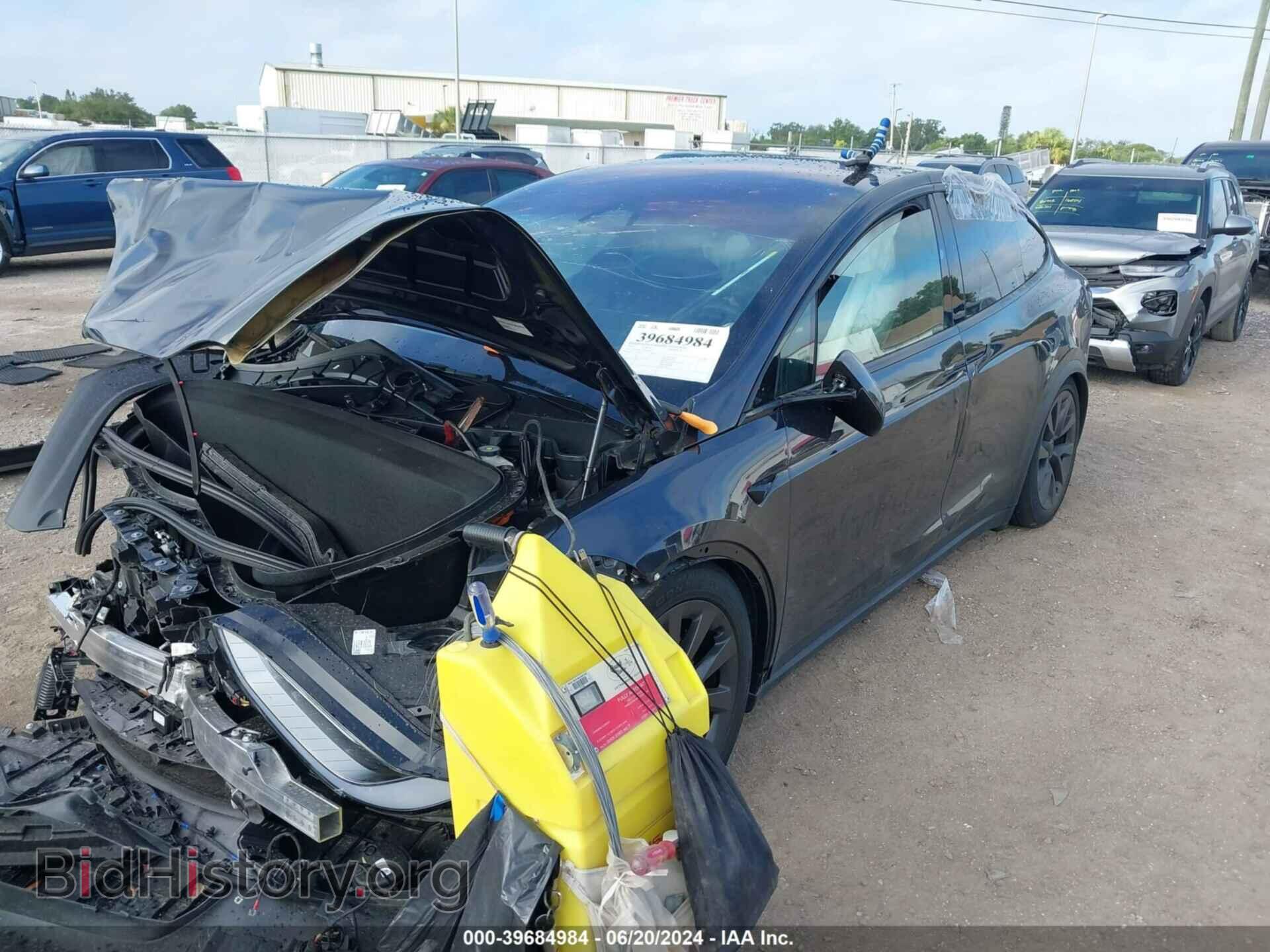 2024 TESLA MODEL X - VIN: 7SAXCDE51RF441669 - Фото 2