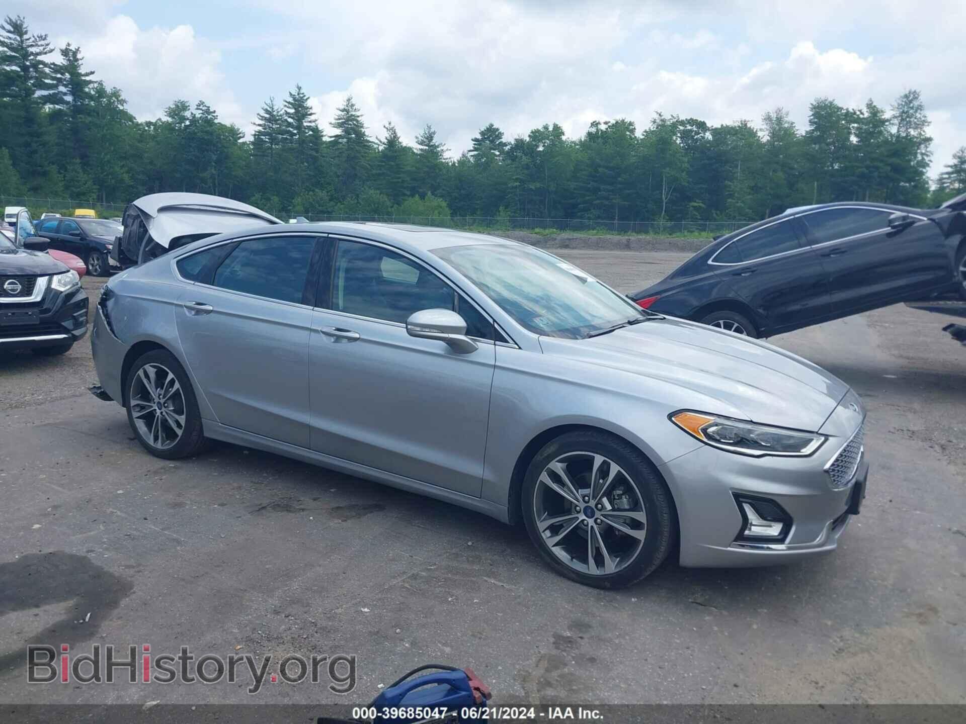 Photo 3FA6P0D90LR139893 - FORD FUSION 2020