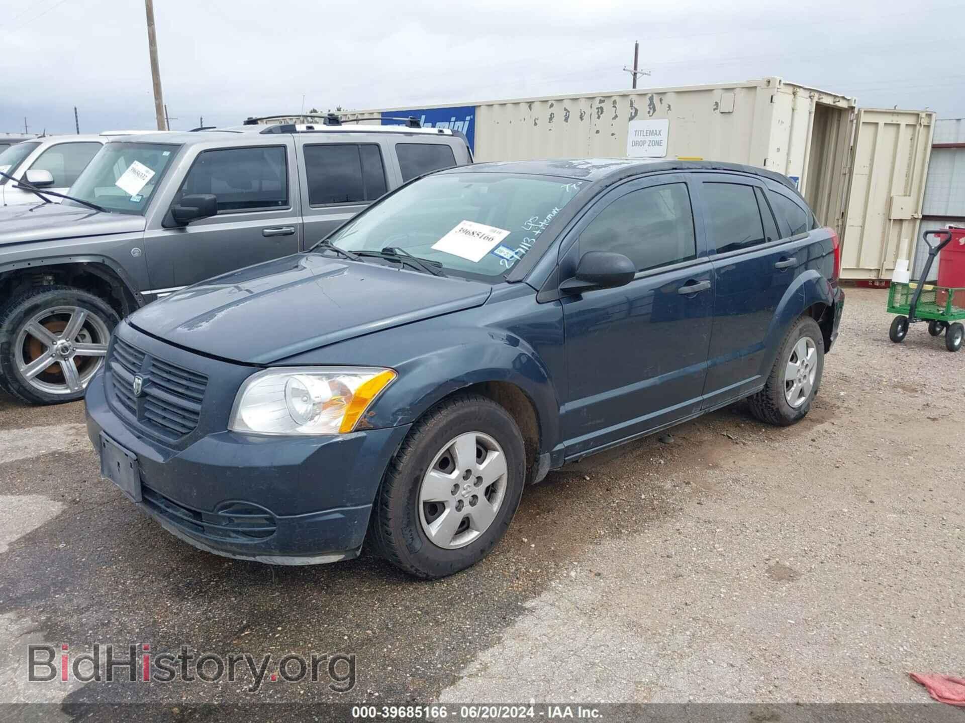 2007 DODGE CALIBER - VIN: 1B3HB28B07D297113 - Фото 2