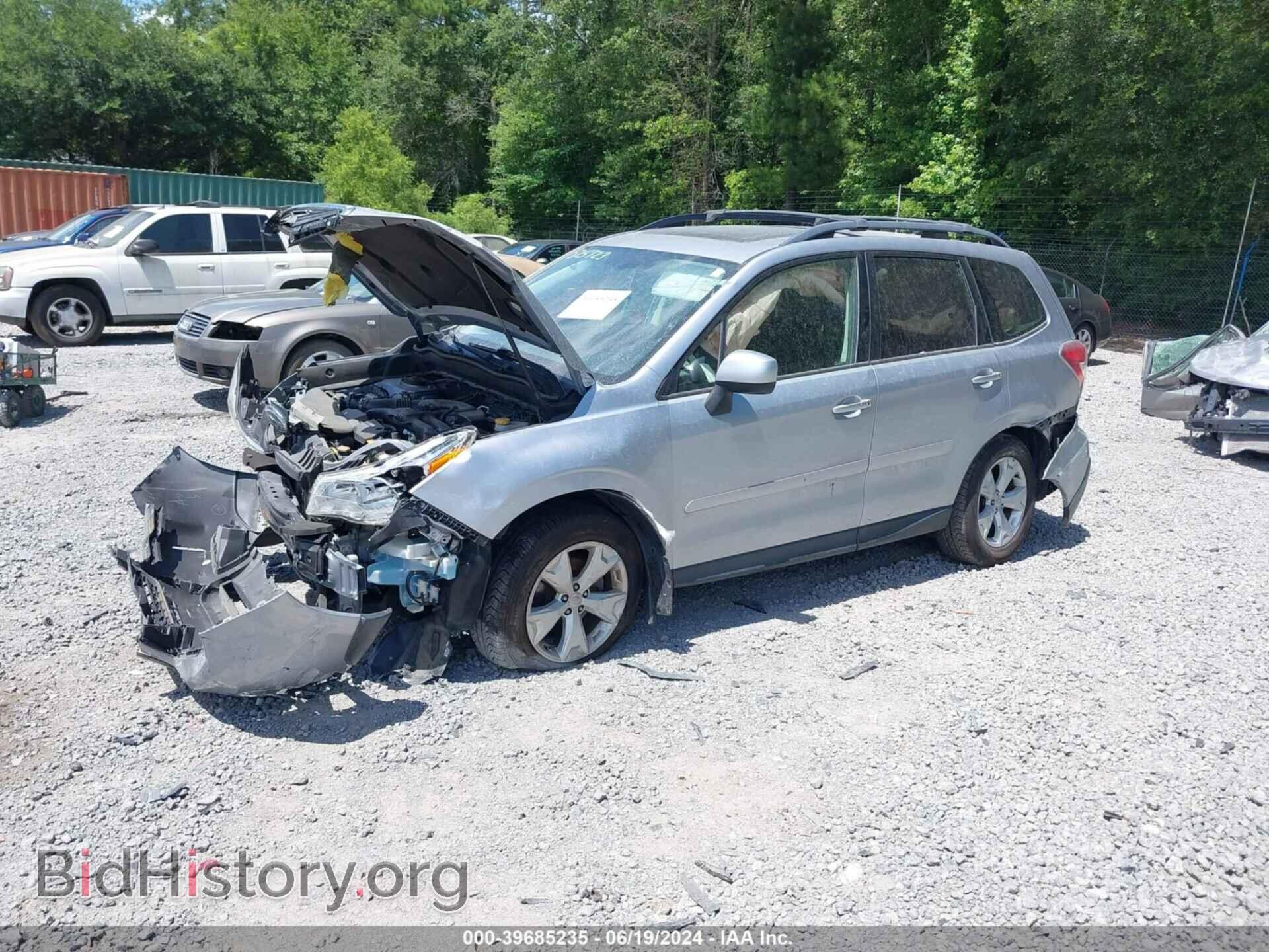 2015 SUBARU FORESTER - VIN: JF2SJADC5FH825723 - Фото 2