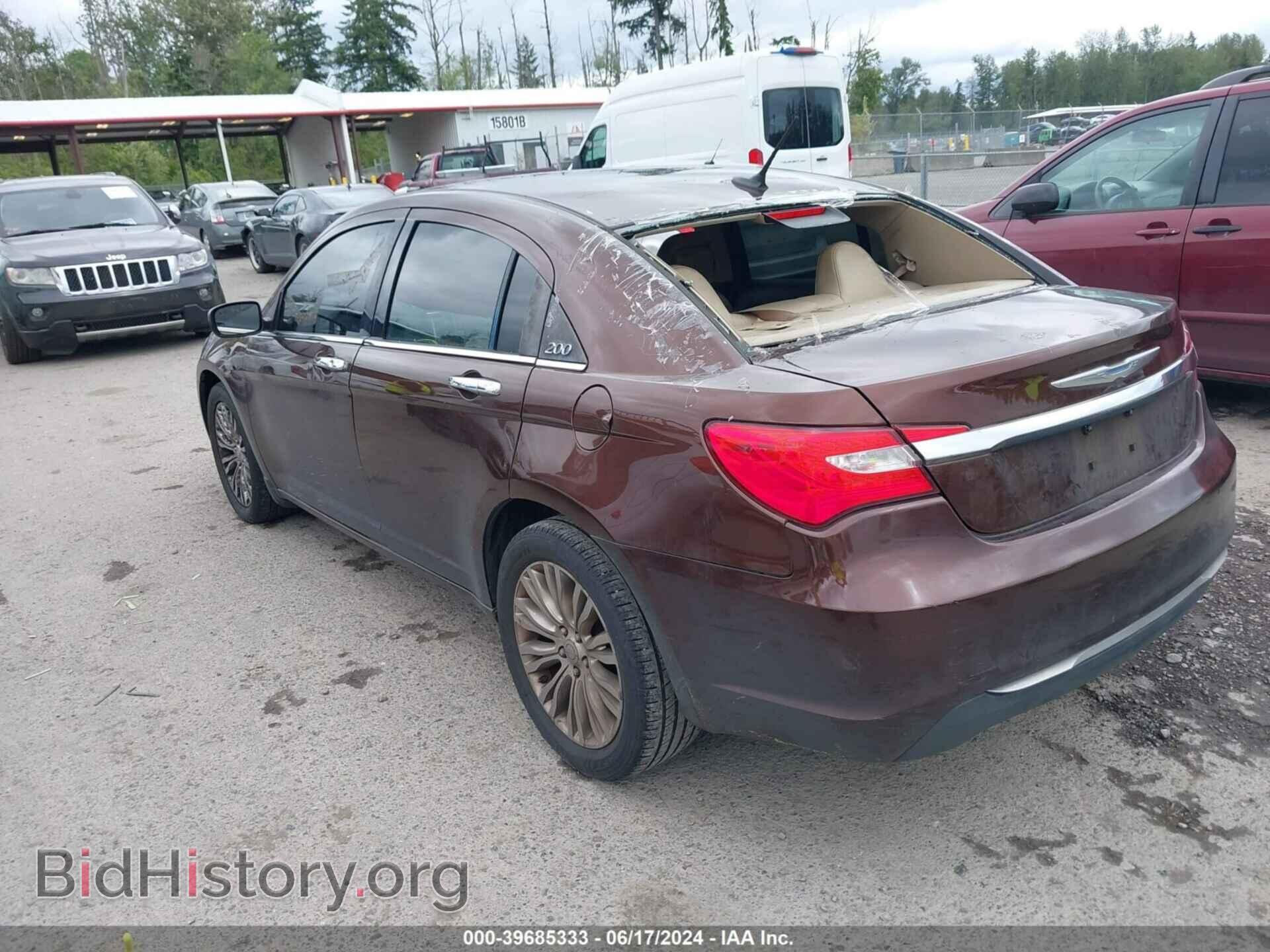 2012 CHRYSLER 200 - VIN: 1C3CCBCB8CN227302 - Photo 3