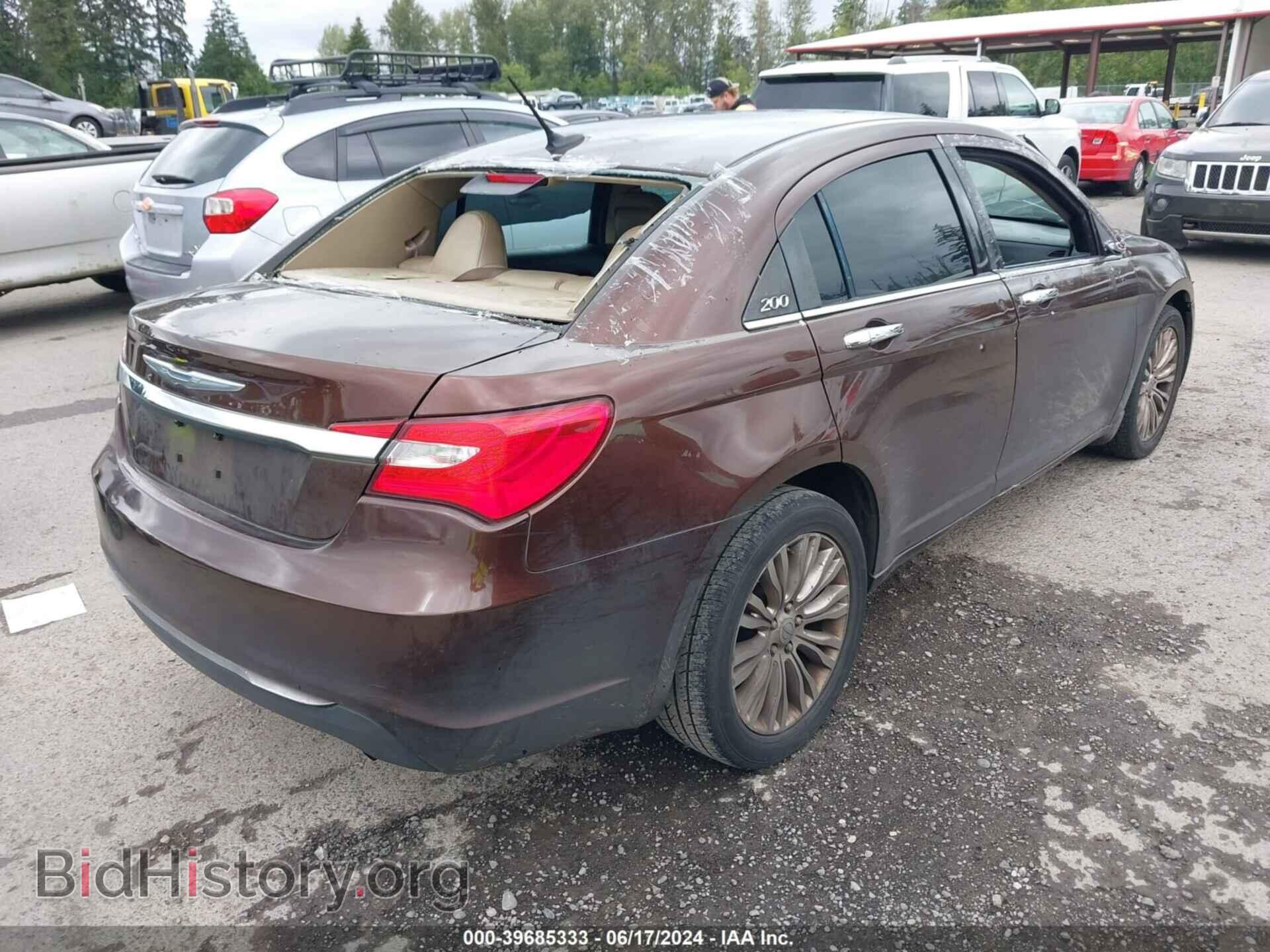 2012 CHRYSLER 200 - VIN: 1C3CCBCB8CN227302 - Photo 4