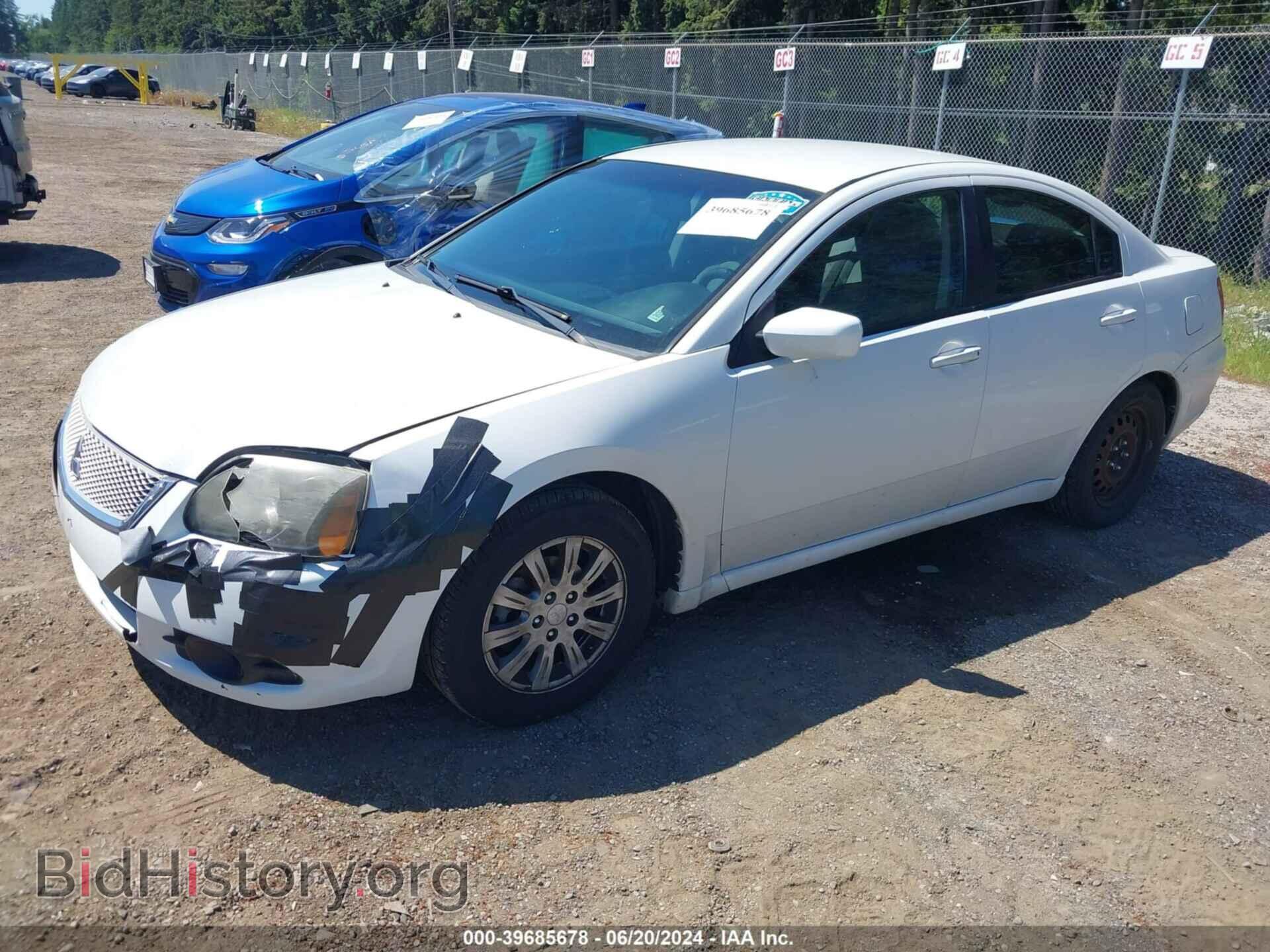 2012 MITSUBISHI GALANT - VIN: 4A32B2FF2CE019583 - Фото 2