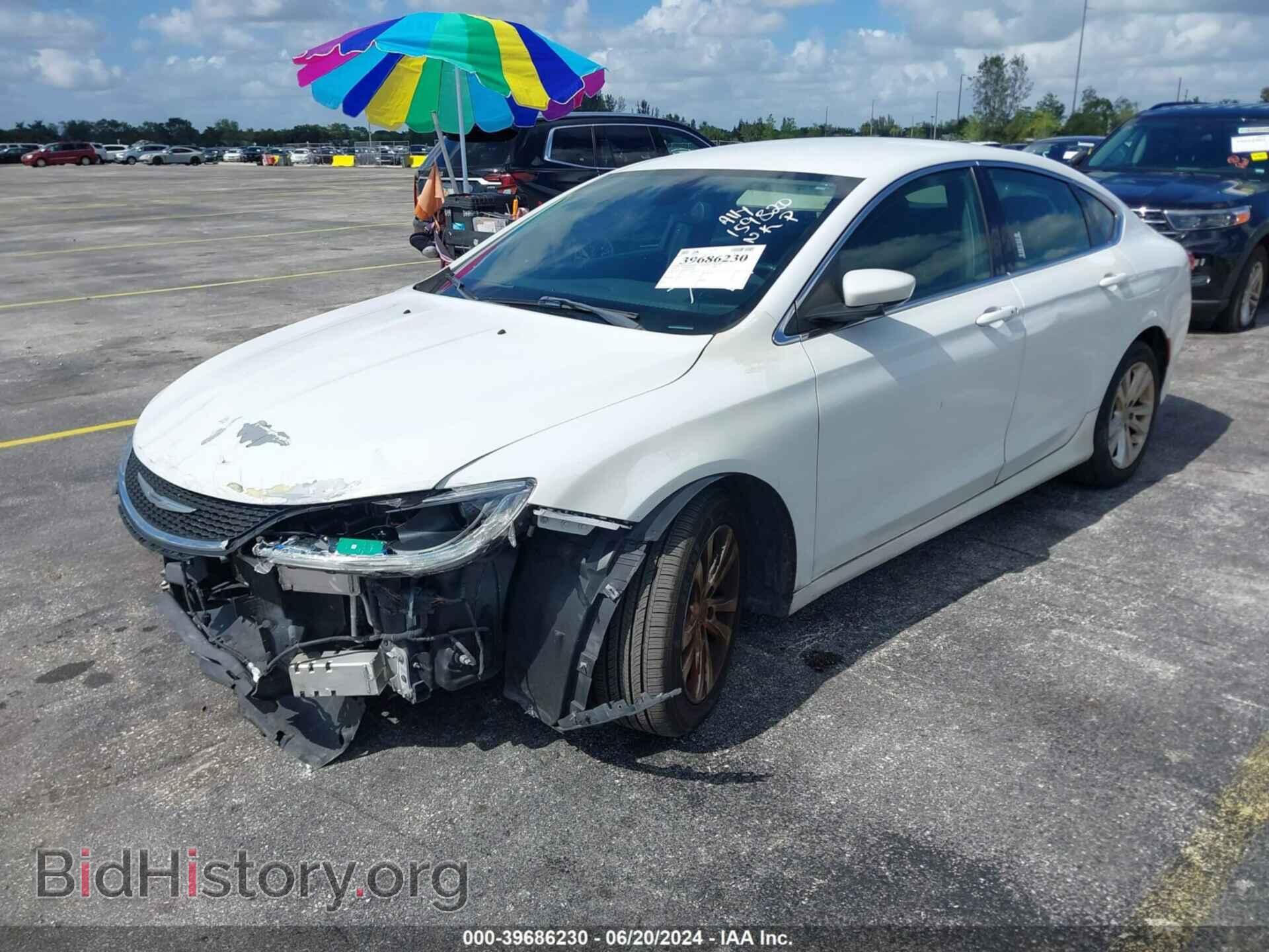 2016 CHRYSLER 200 - VIN: 1C3CCCAB9GN159820 - Фото 2