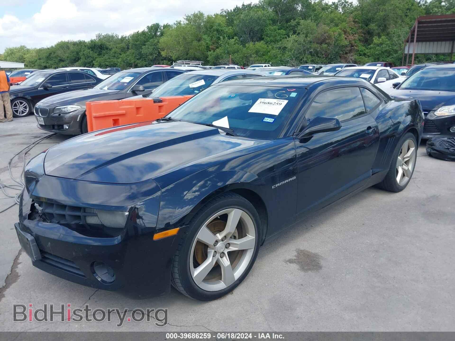 2013 CHEVROLET CAMARO - VIN: 2G1FA1E35D9198059 - Фото 2