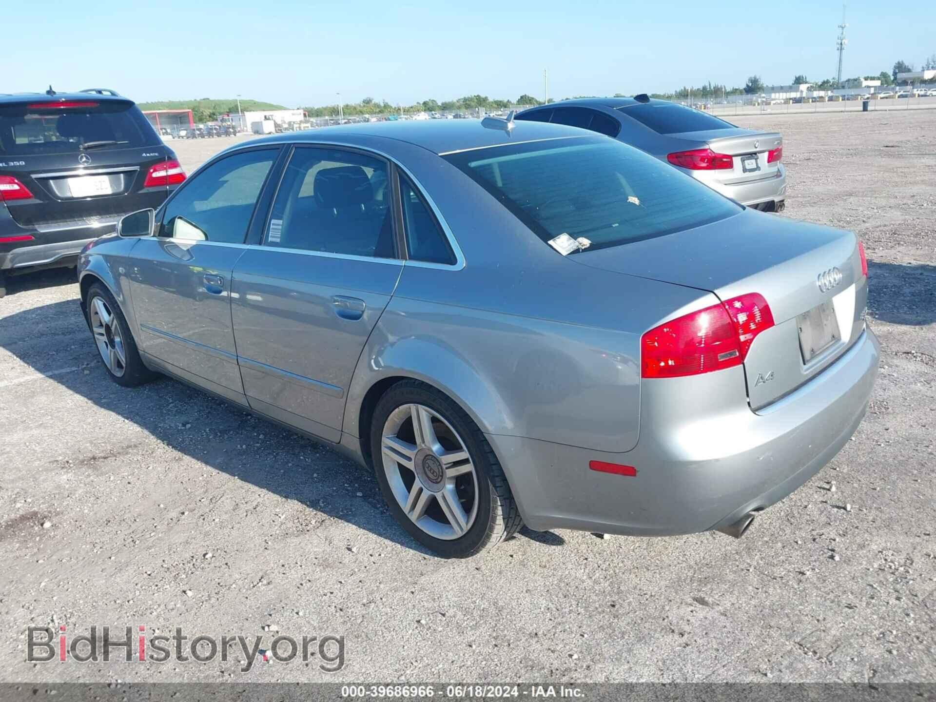 2006 AUDI A4 - VIN: WAUDF78E26A214495 - Фото 3