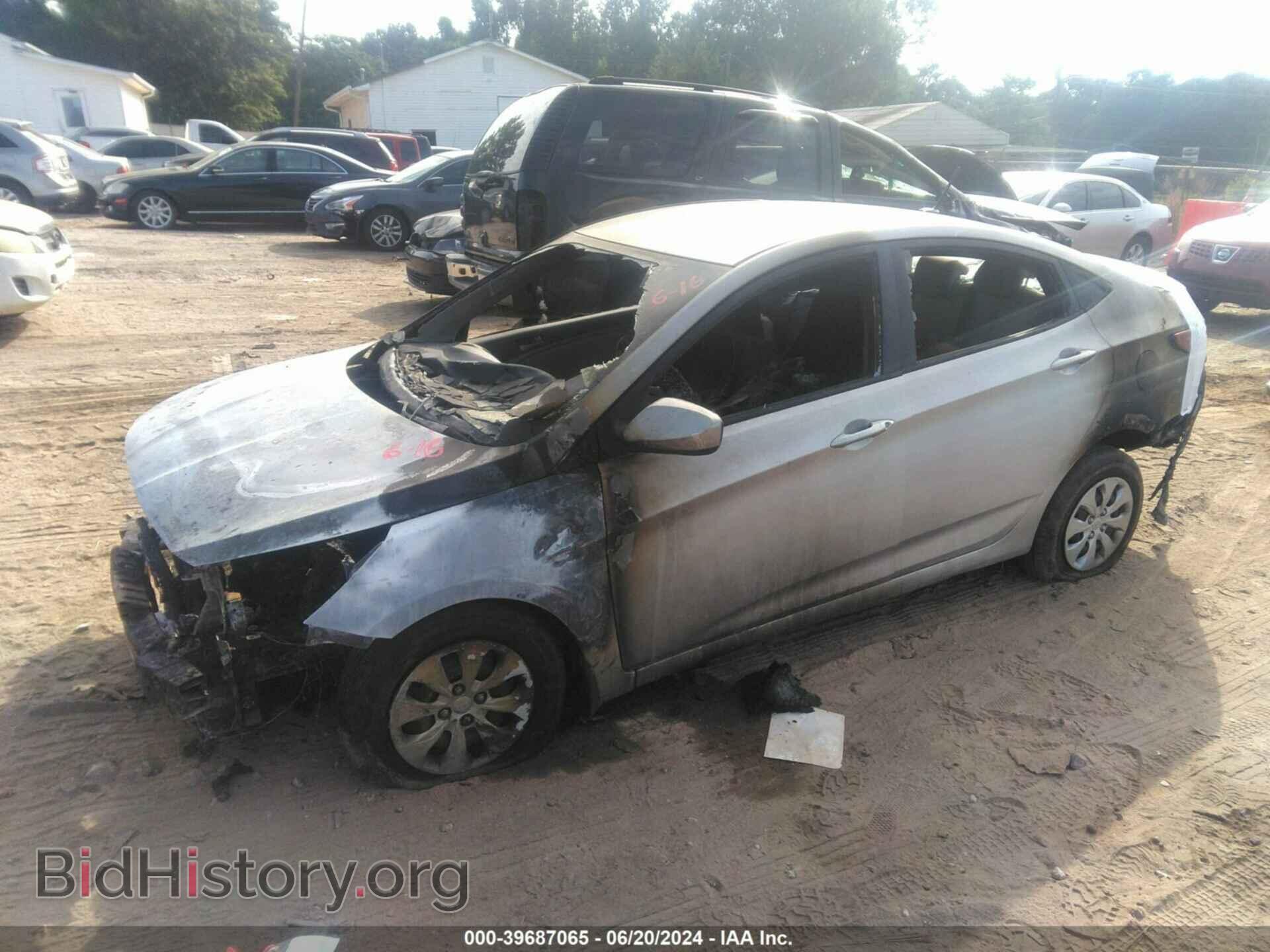 2015 HYUNDAI ACCENT - VIN: KMHCT4AE2FU916519 - Фото 2