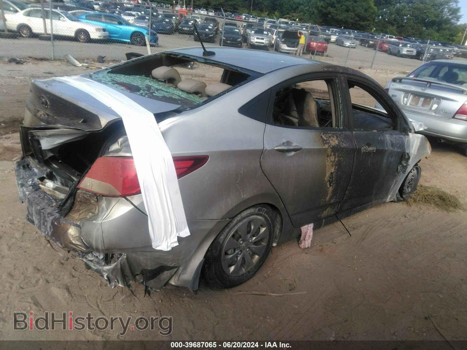 2015 HYUNDAI ACCENT - VIN: KMHCT4AE2FU916519 - Фото 4