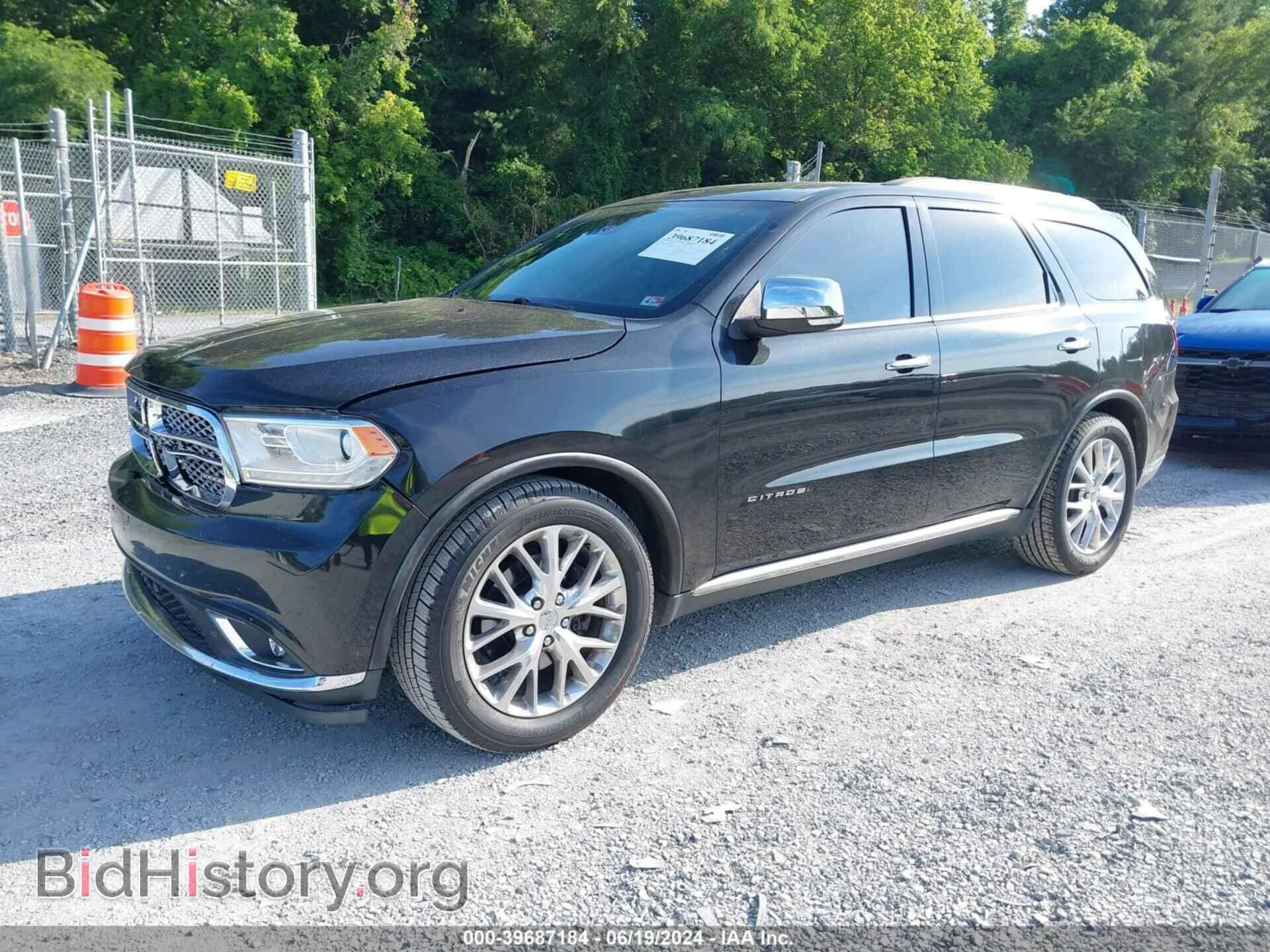2014 DODGE DURANGO - VIN: 1C4RDHEG1EC358052 - Photo 2