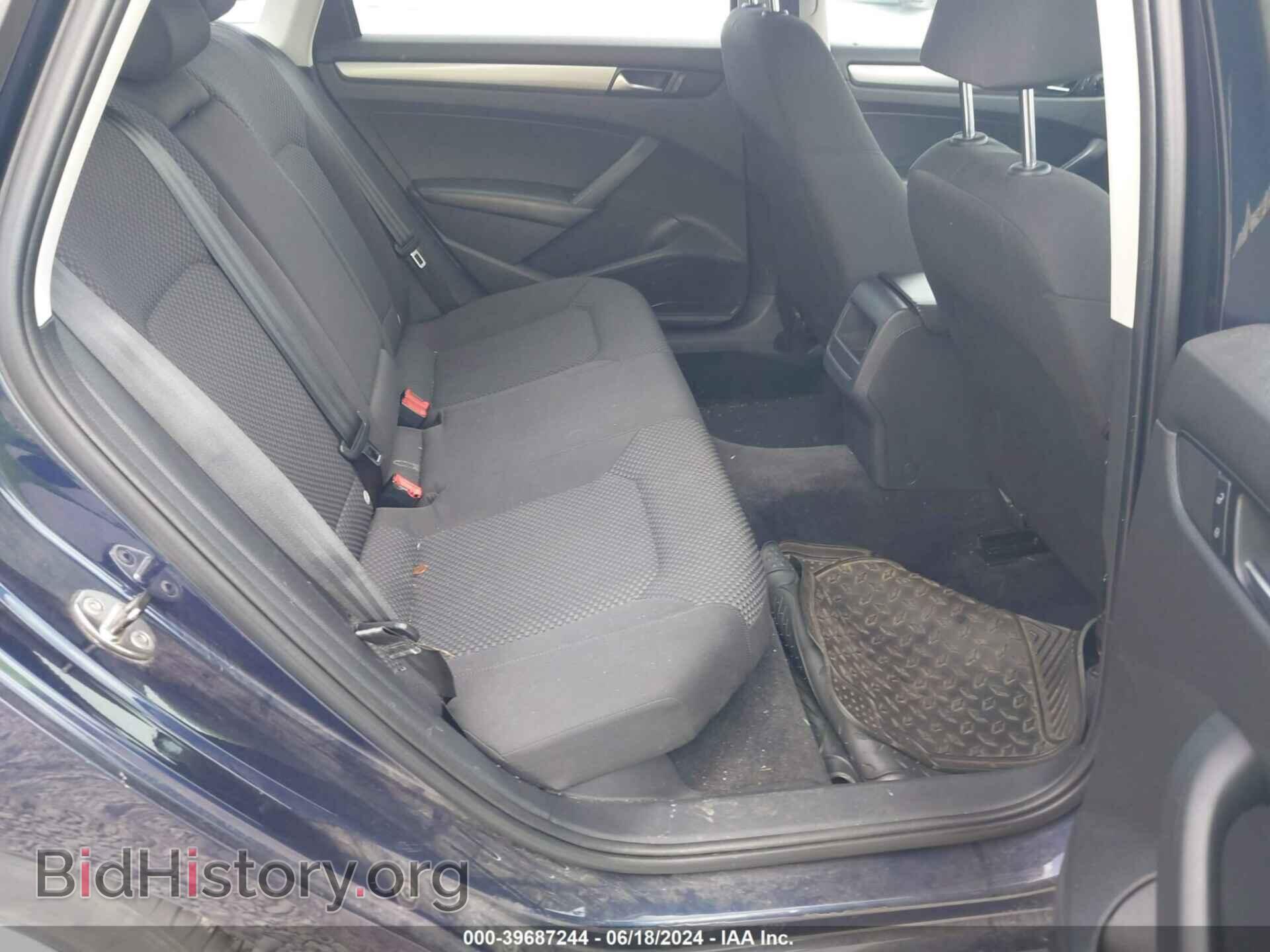 2012 VOLKSWAGEN PASSAT - VIN: 1VWAP7A34CC019507 - Фото 8