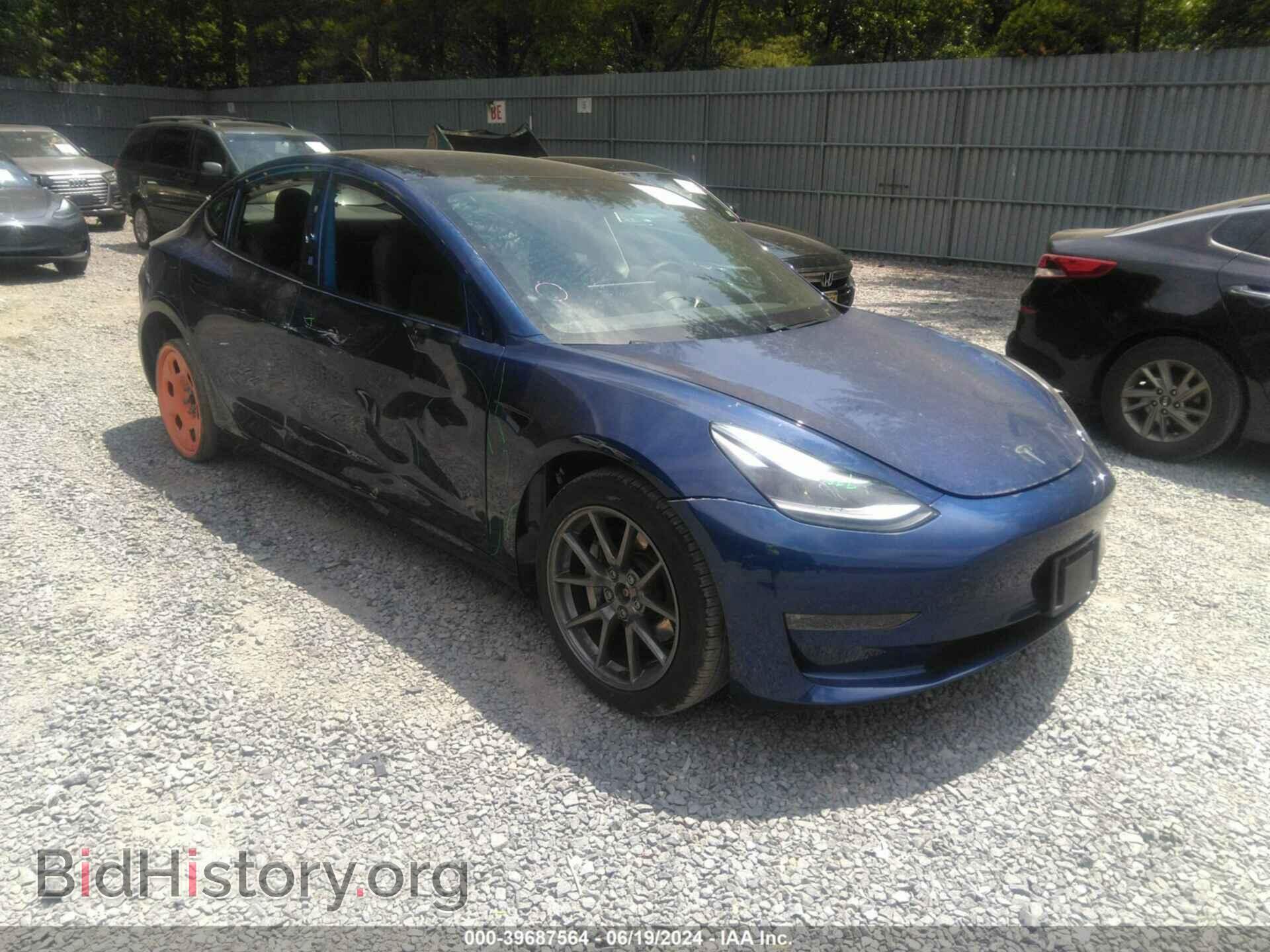 Photo 5YJ3E1EB9MF044665 - TESLA MODEL 3 2021