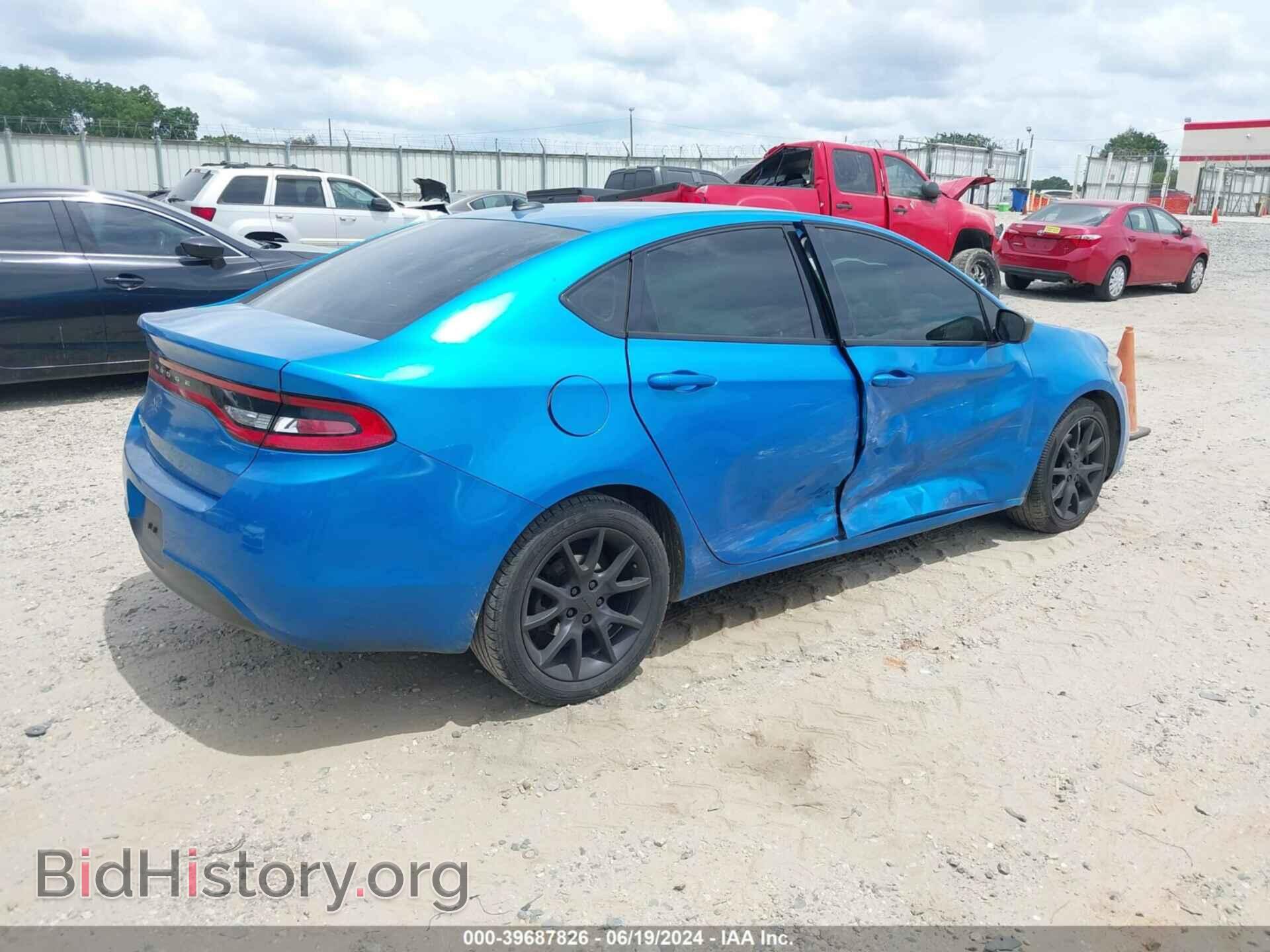 2016 DODGE DART - VIN: 1C3CDFAA1GD555302 - Фото 4