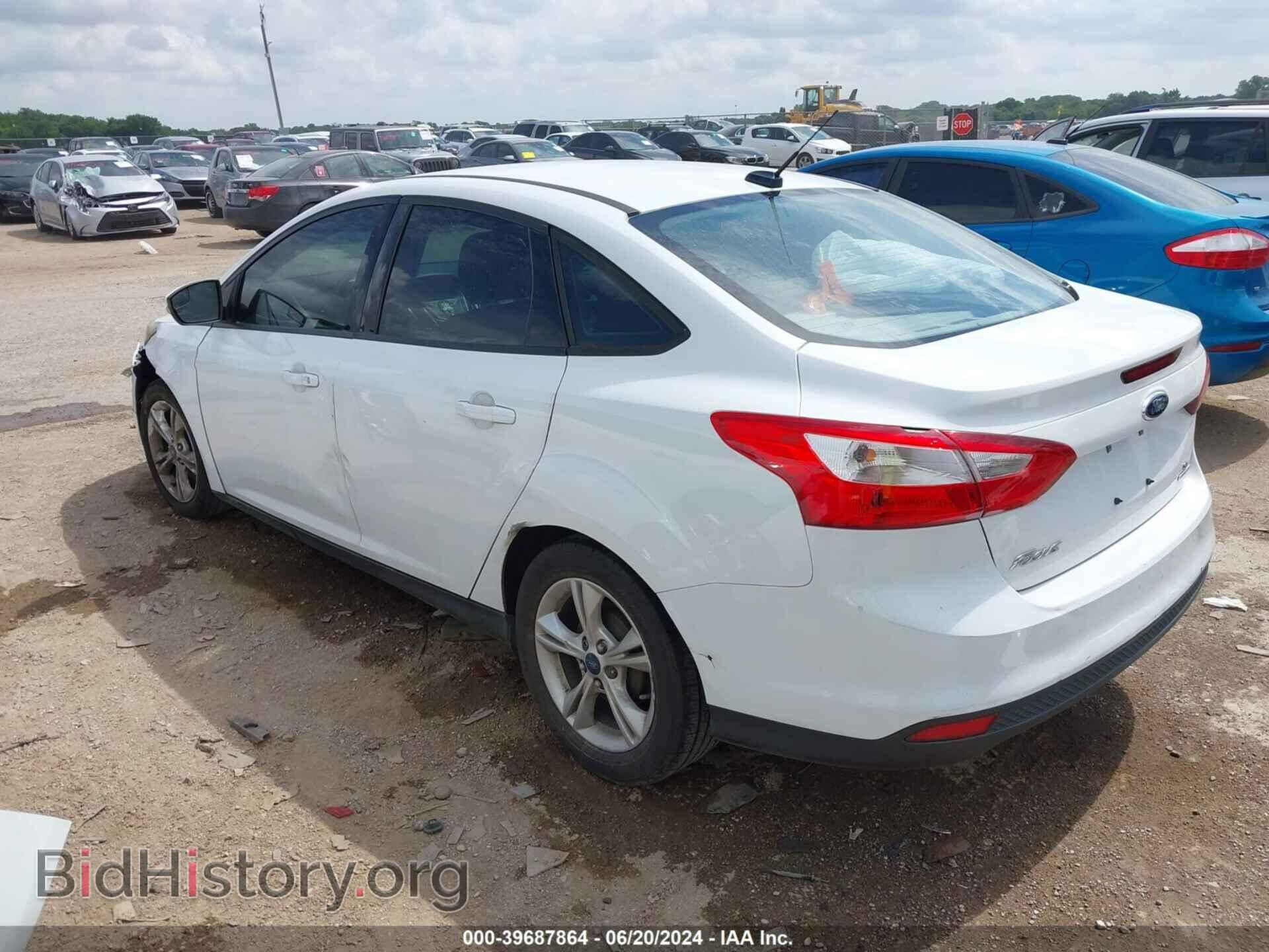2014 FORD FOCUS - VIN: 1FADP3F28EL429874 - Фото 3