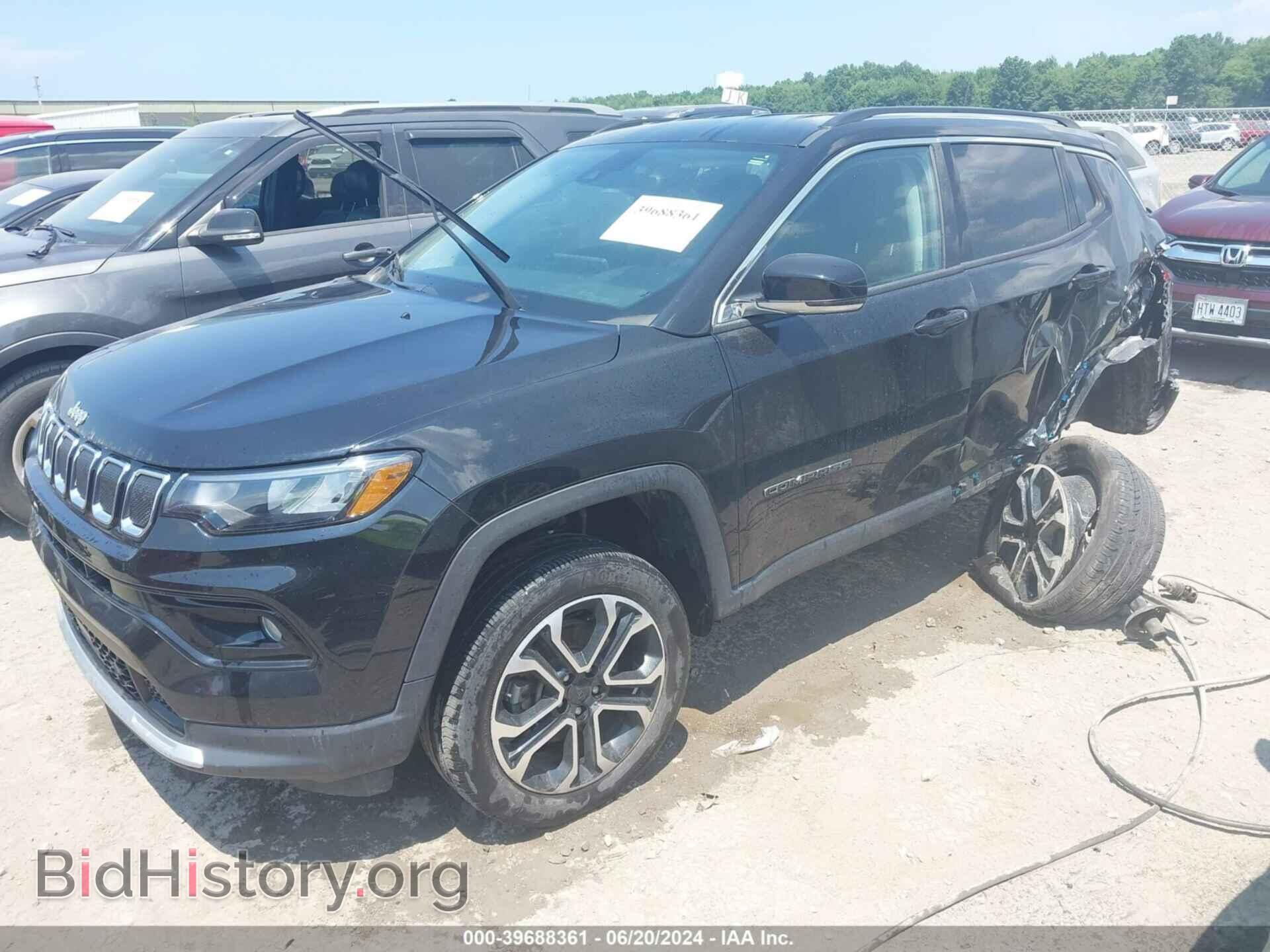 2022 JEEP COMPASS - VIN: 3C4NJDCB2NT108136 - Фото 2