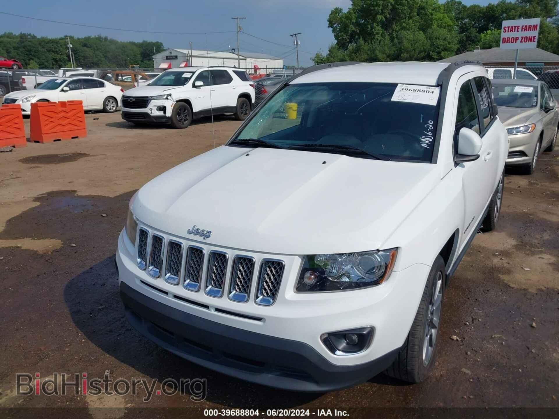 2014 JEEP COMPASS - VIN: 1C4NJCCB6ED672694 - Фото 2
