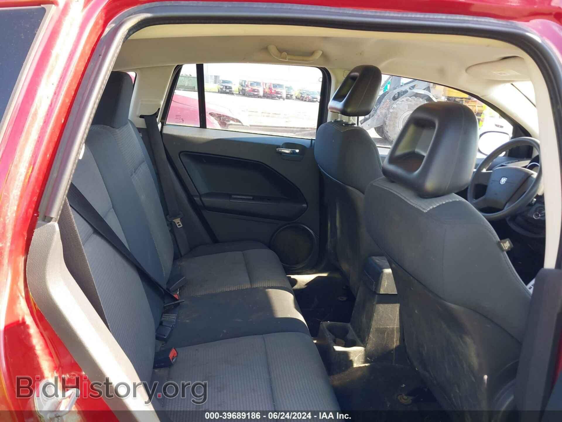 2009 DODGE CALIBER - VIN: 1B3HB48A39D182205 - Фото 8
