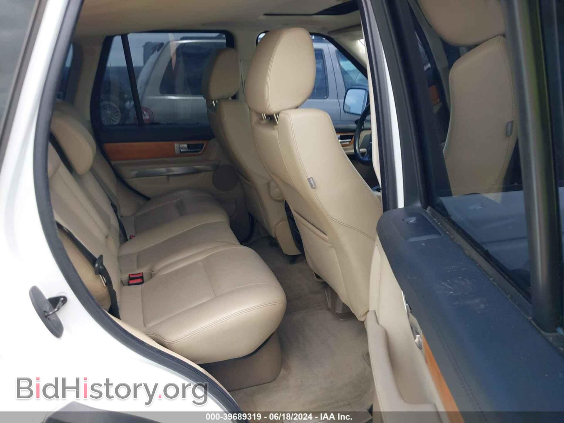 2011 LAND ROVER RANGE ROVER SPORT - VIN: SALSF2D46BA714477 - Фото 8